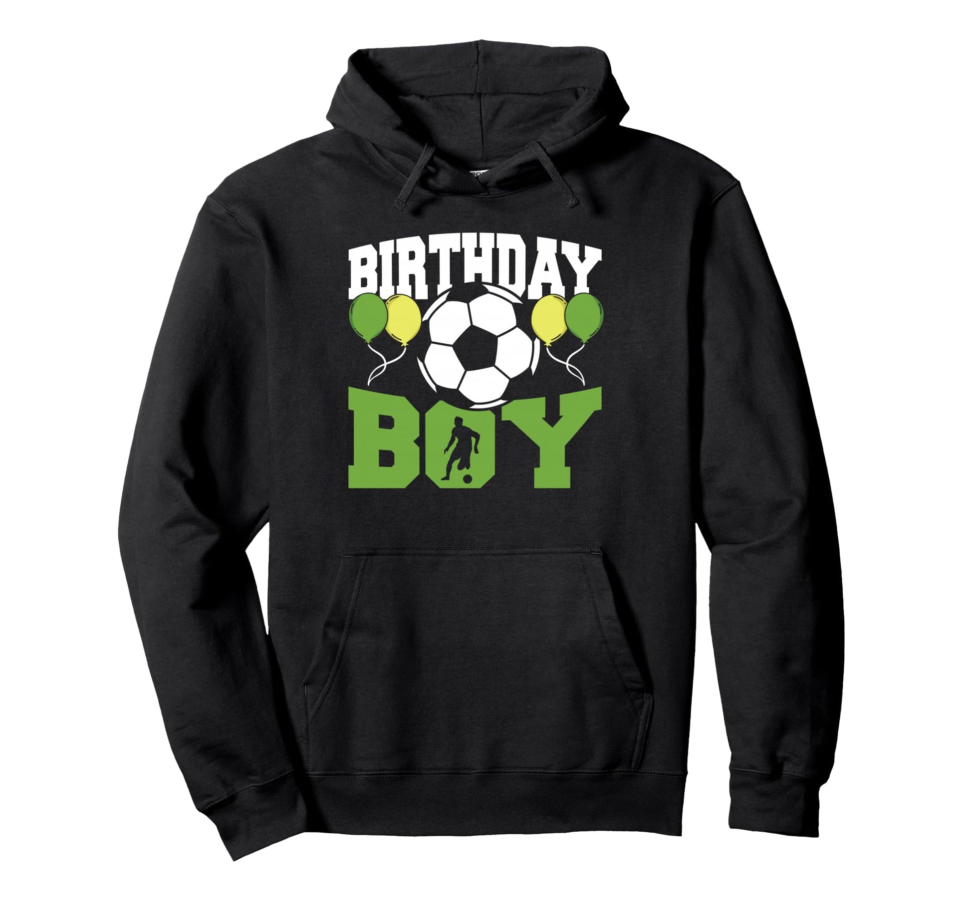 Birthday Family Matching Soccer Hoodie - Custom Art Print for Adults - T-Shirt, Sweatshirt, Hoodie