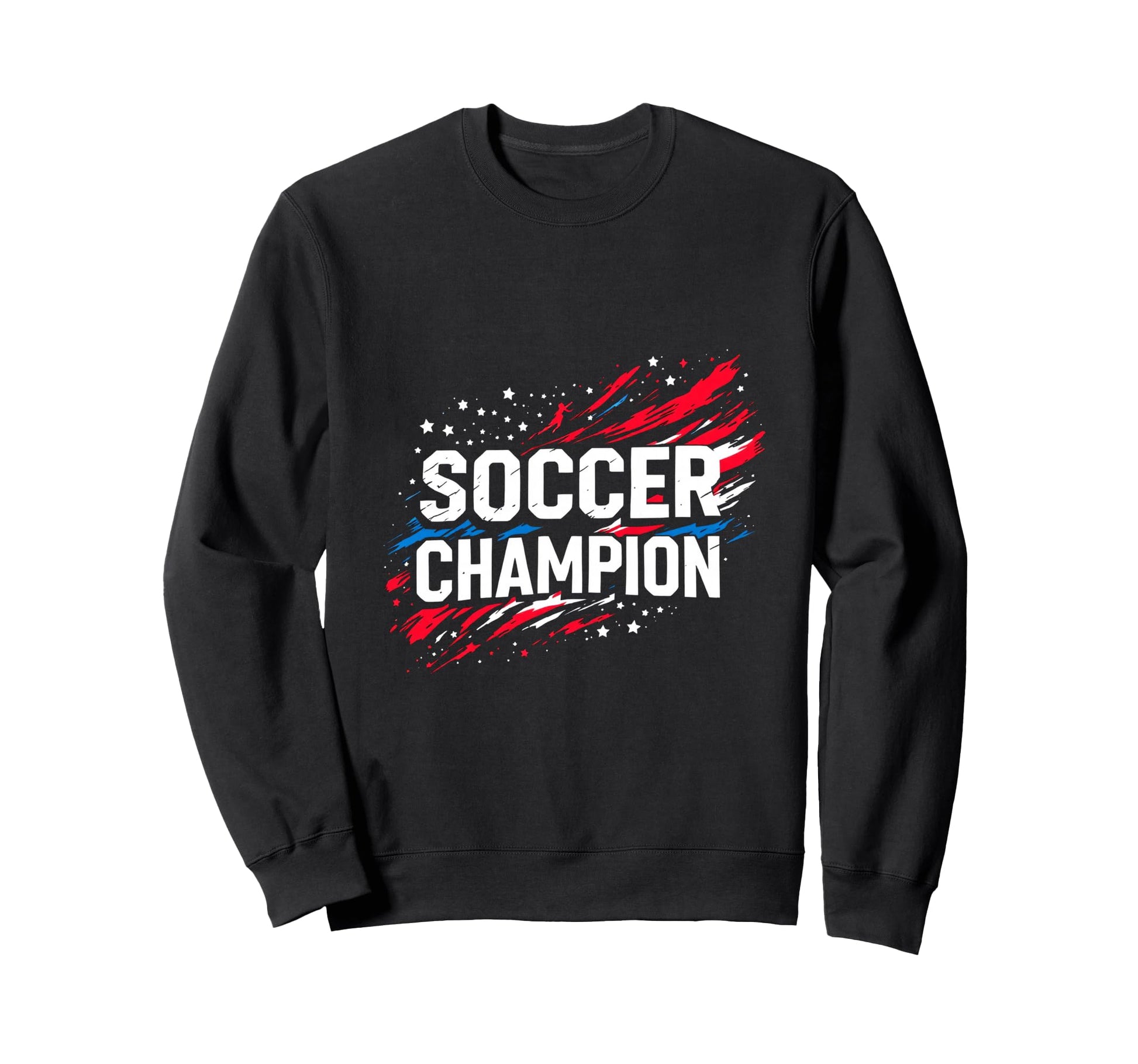 Soccer Champion Soccer Sports Sweatshirt - Trendy Graphic for Adults - T-Shirt, Sweatshirt, Hoodie
