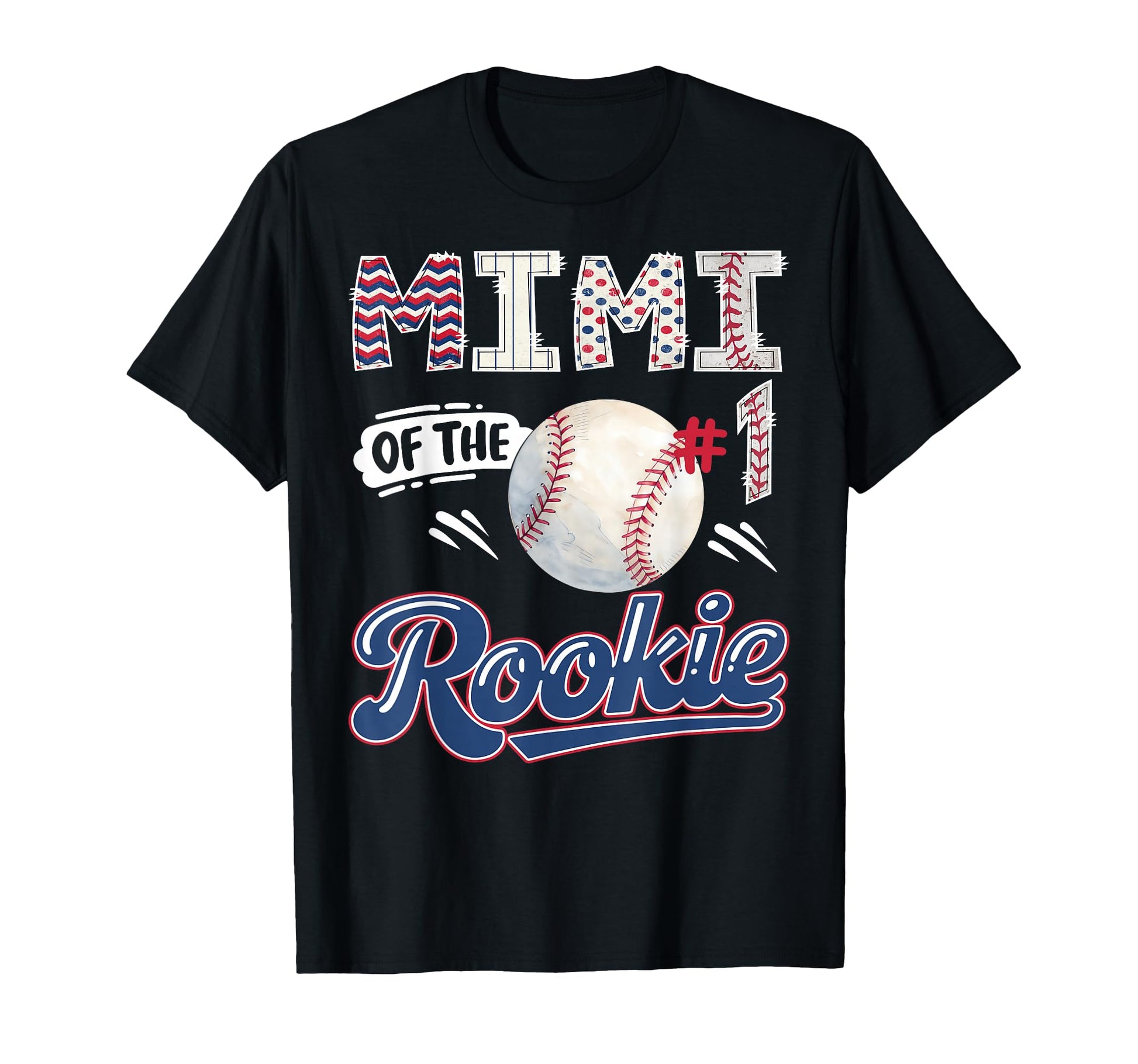Mimi Rookie Baseball 1St Birthday T-Shirt - Minimalist Print for Adults - T-Shirt, Sweatshirt, Hoodie