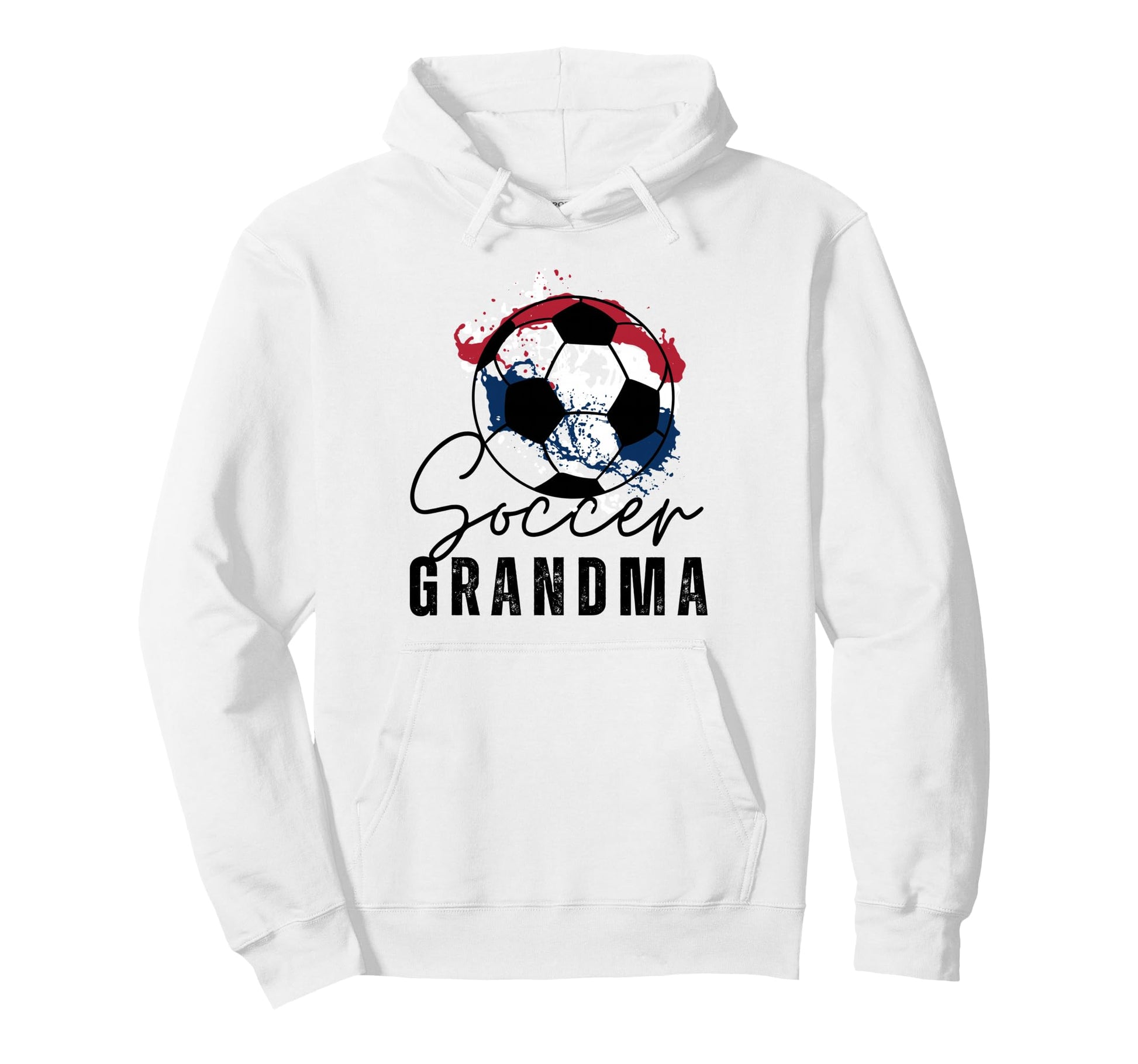 Funny Grandma Proud Soccer Lover Nana Hoodie - Unique Graphic for Adults - T-Shirt, Sweatshirt, Hoodie