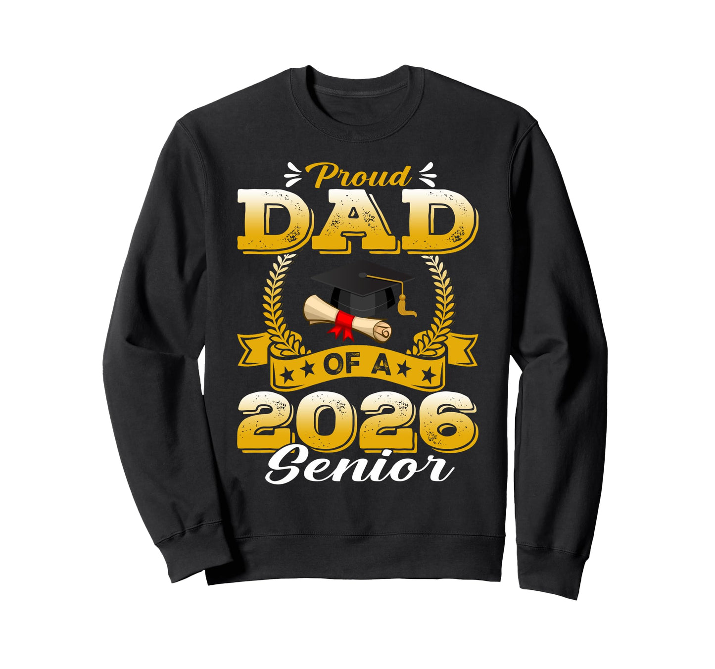 Class 2026 Graduate Proud Family Matching Hoodie - Trendy Graphic Unisex - T-Shirt, Sweatshirt, Hoodie