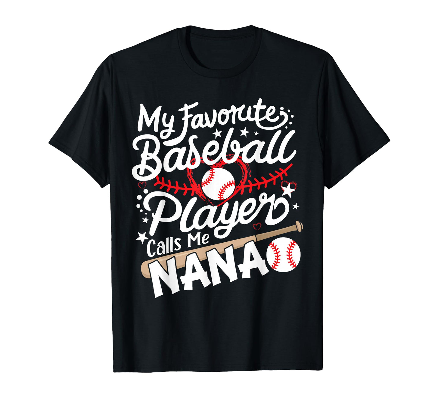 My Favorite Baseball Player Calls Me T-Shirt - Trendy Graphic Men Women - T-Shirt, Sweatshirt, Hoodie