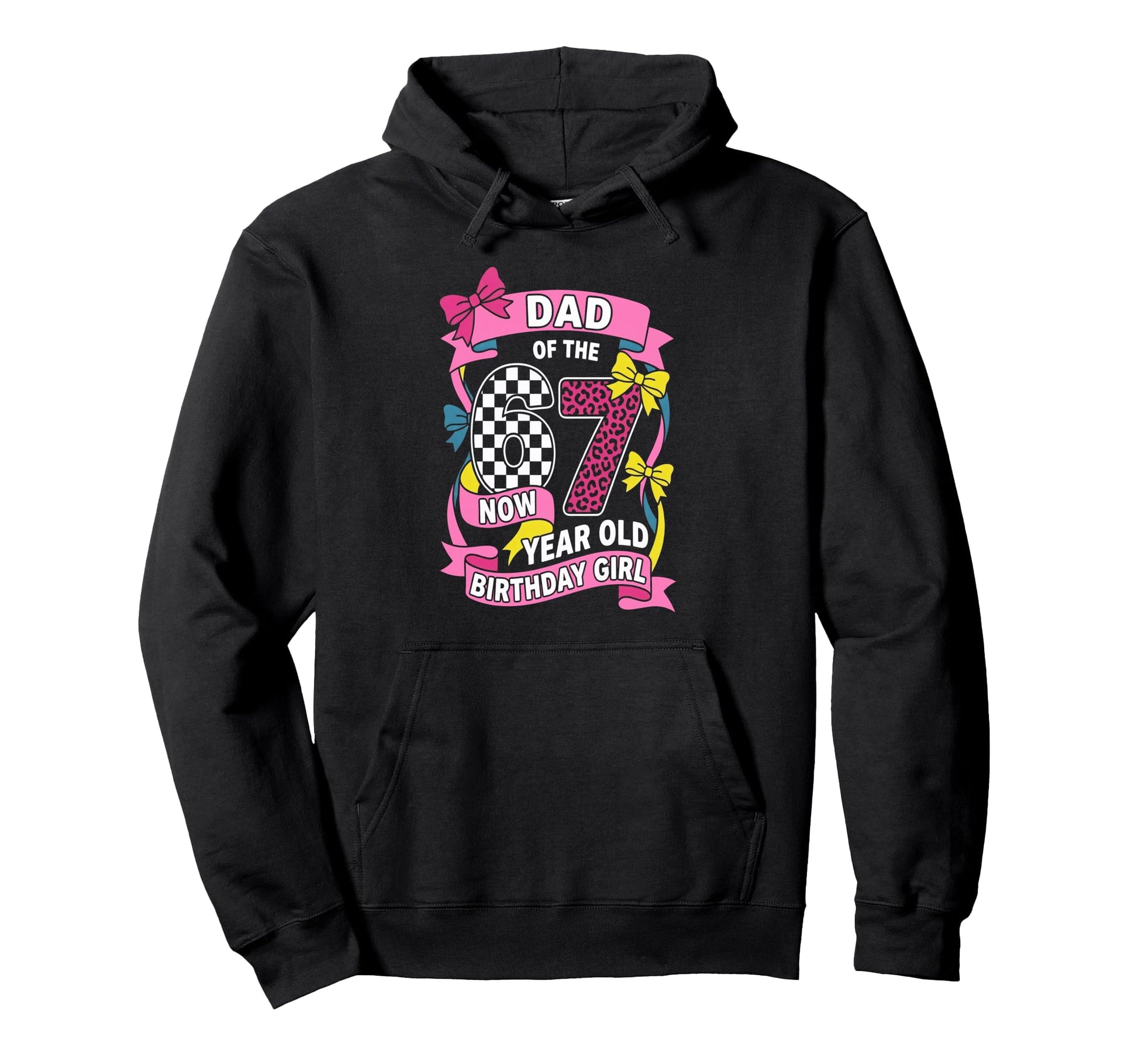 Dad 67 Meme Birthday 7 Years Old Hoodie - Custom Art Print for Adults - T-Shirt, Sweatshirt, Hoodie