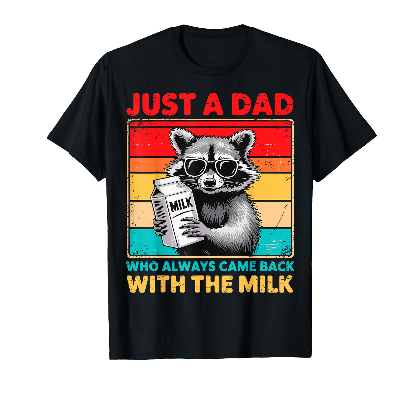 Just Dad Who Always Gifts Funny Birthday T-Shirt - Minimalist Print Unisex - T-Shirt, Sweatshirt, Hoodie
