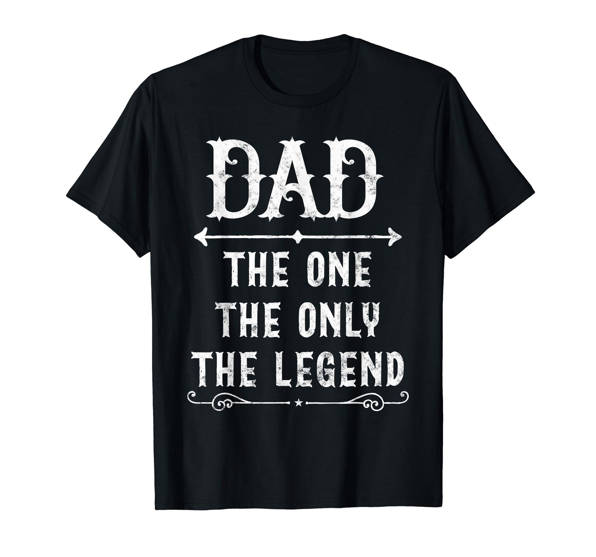 Dad One Only Legend Fathers Day Gift T-Shirt - Custom Art Print Men Women - T-Shirt, Sweatshirt, Hoodie