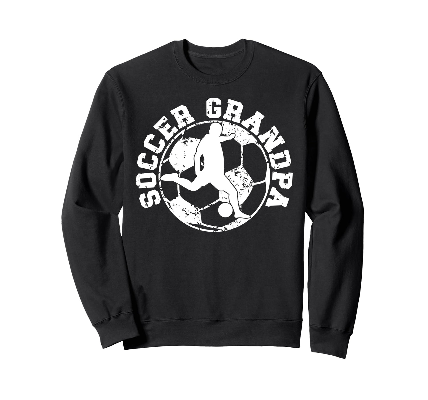 Soccer Grandpa Best Grandpa Sweatshirt - Custom Art Print for Adults - T-Shirt, Sweatshirt, Hoodie