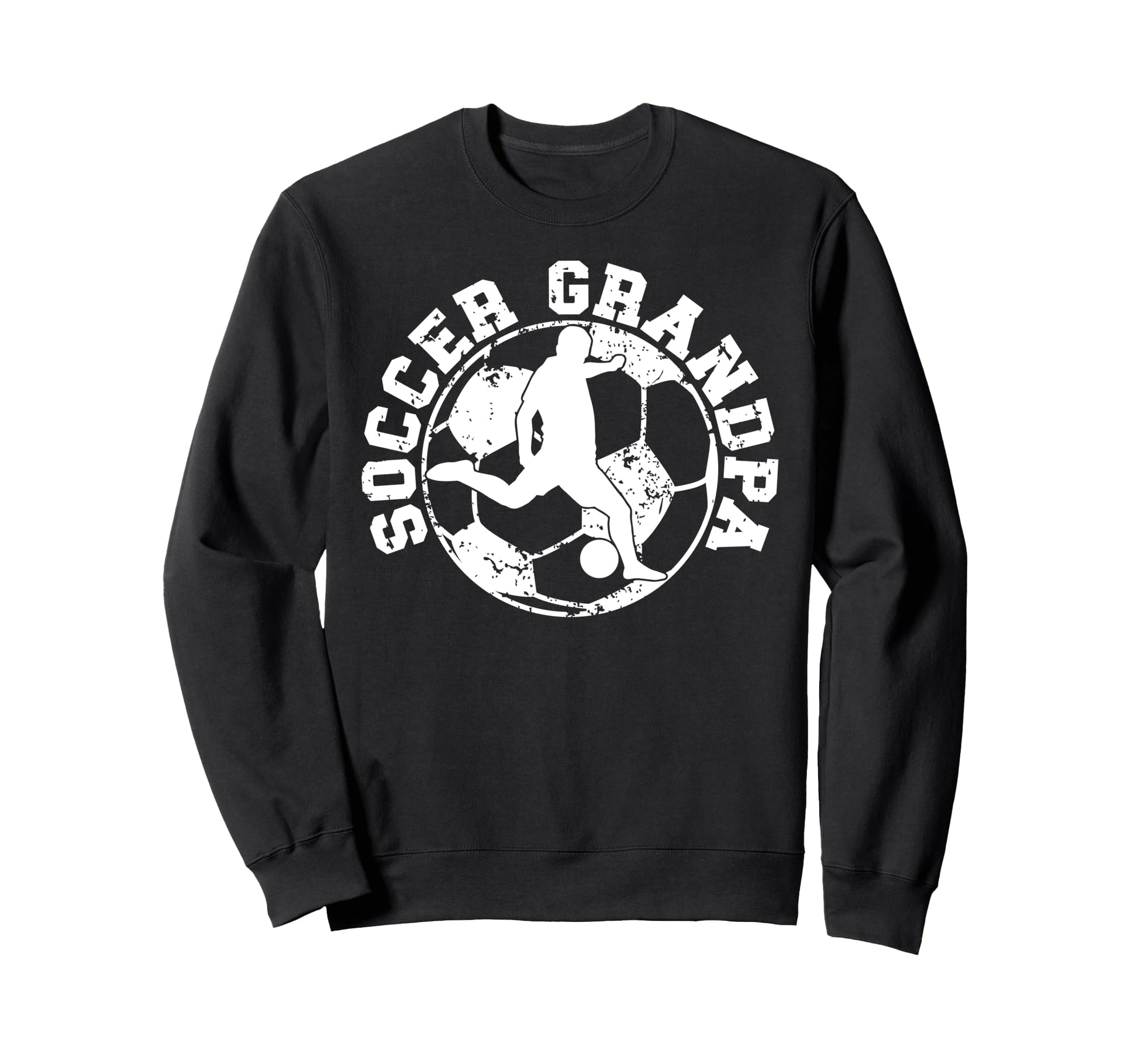 Soccer Grandpa Best Grandpa Sweatshirt - Custom Art Print for Adults - T-Shirt, Sweatshirt, Hoodie