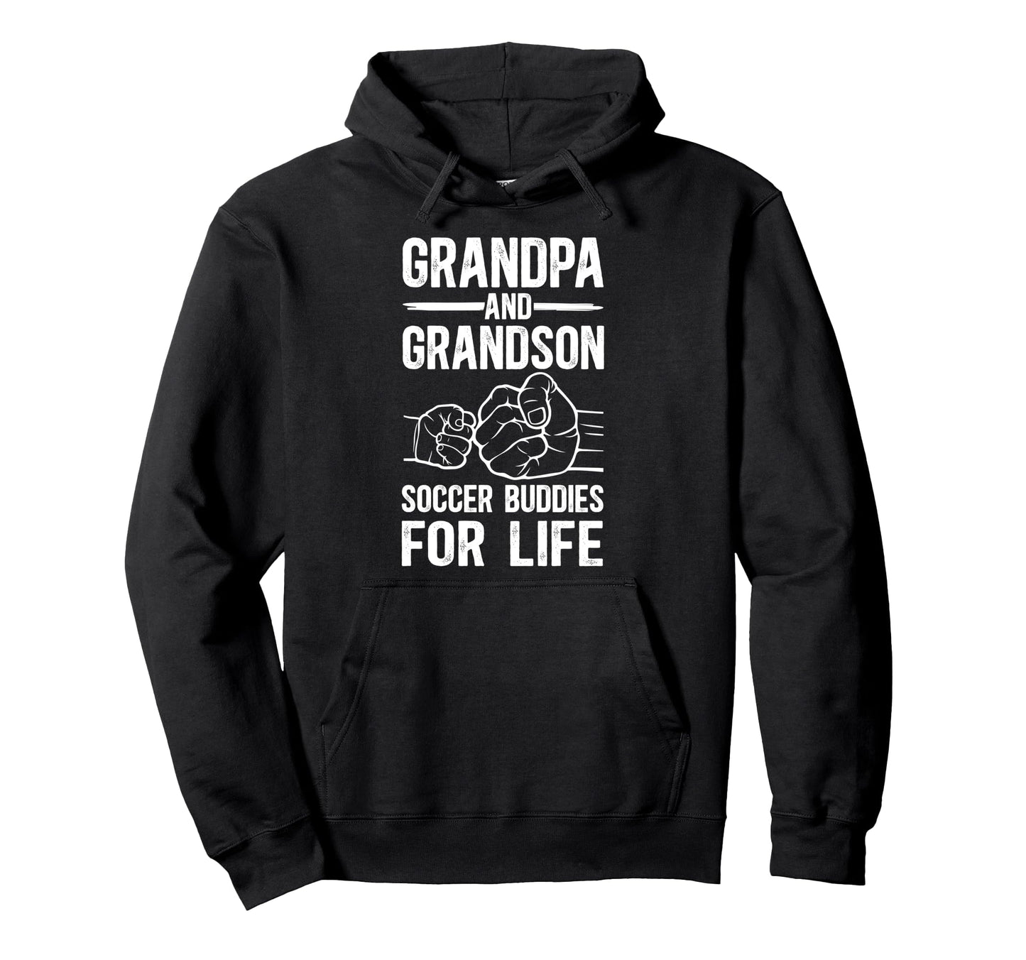 Soccer Grandpa And Grandson Soccer Player Hoodie - Novelty Apparel Unisex - T-Shirt, Sweatshirt, Hoodie