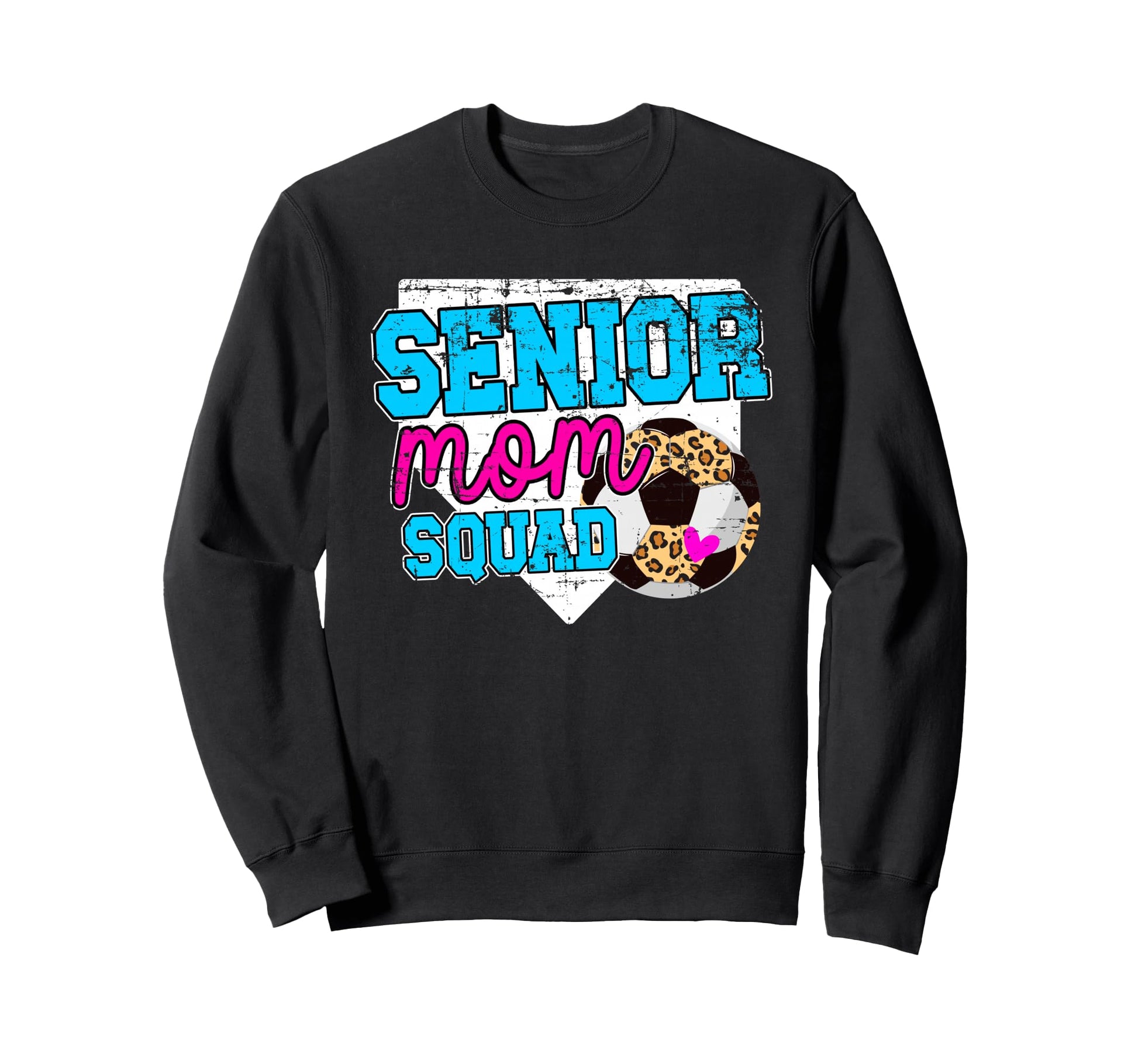 Soccer Senior Mom Squad Soccer Sweatshirt - Minimalist Print for Adults - T-Shirt, Sweatshirt, Hoodie