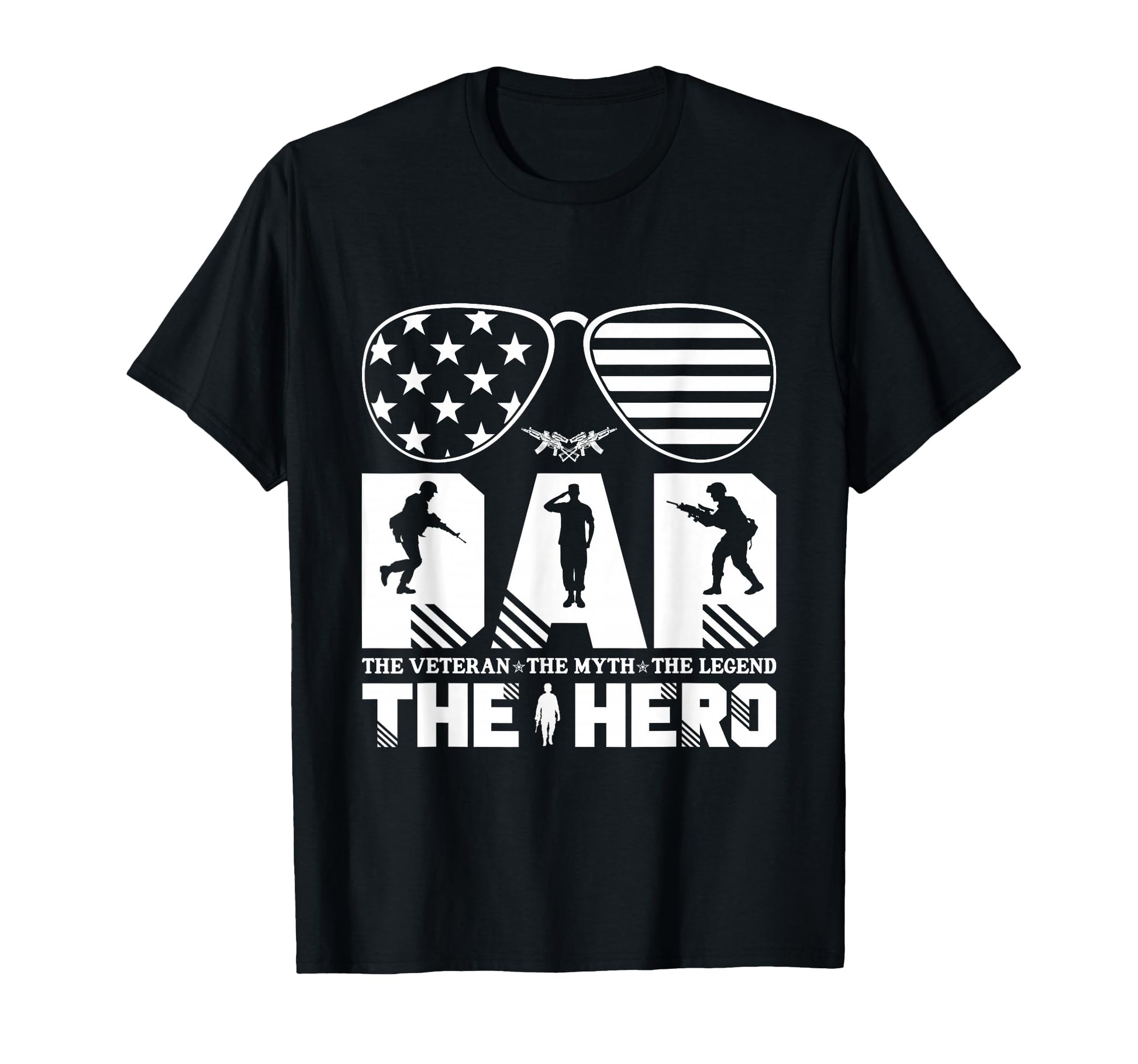 Military Fallen Soldier Tribute Dad T-Shirt - Streetwear Style for Adults - T-Shirt, Sweatshirt, Hoodie