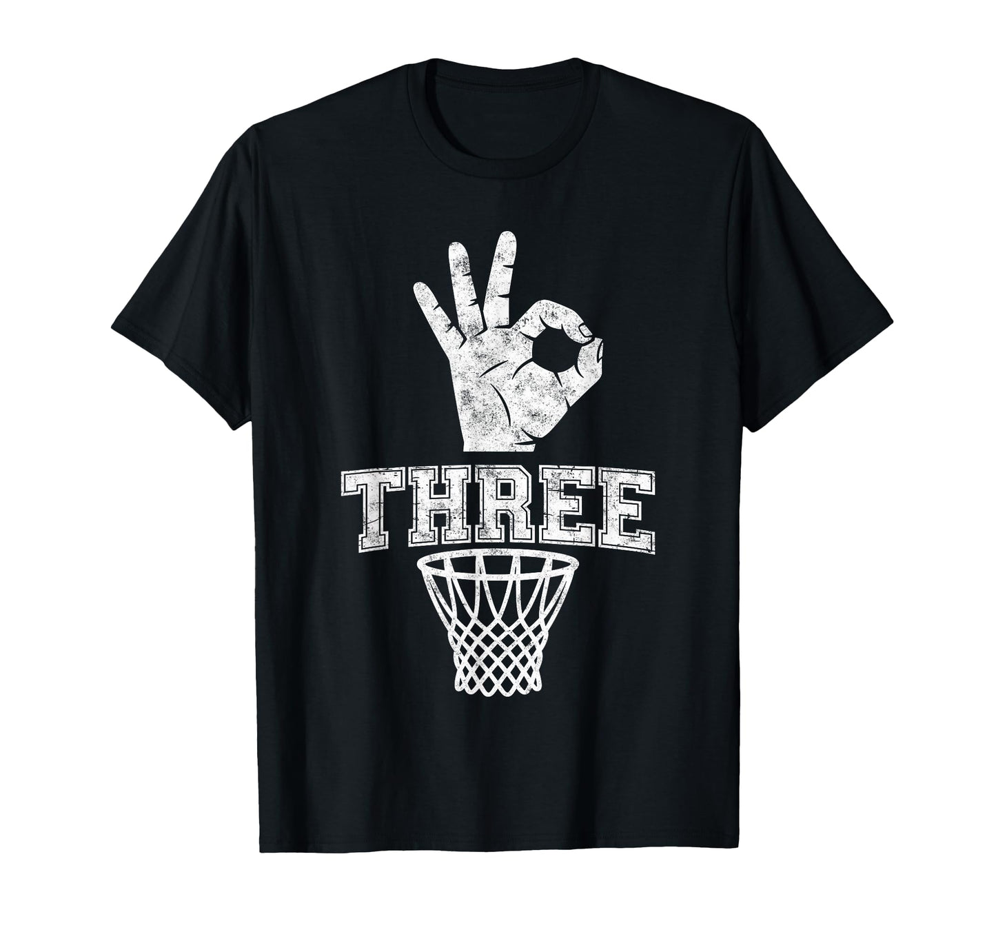Three Points Throw Basketball T-Shirt - Casual Everyday Wear Men Women - T-Shirt, Sweatshirt, Hoodie