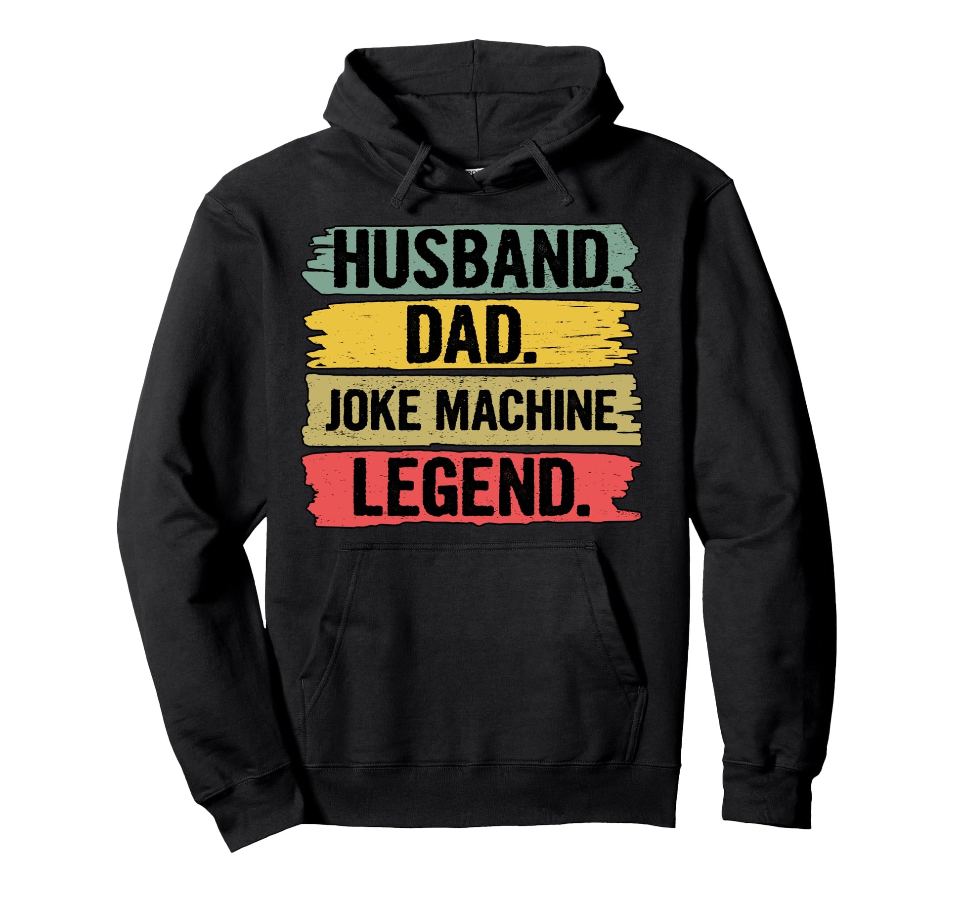 Husband Dad Joke Machine Legend Fathers Hoodie - Graphic Print for Adults - T-Shirt, Sweatshirt, Hoodie