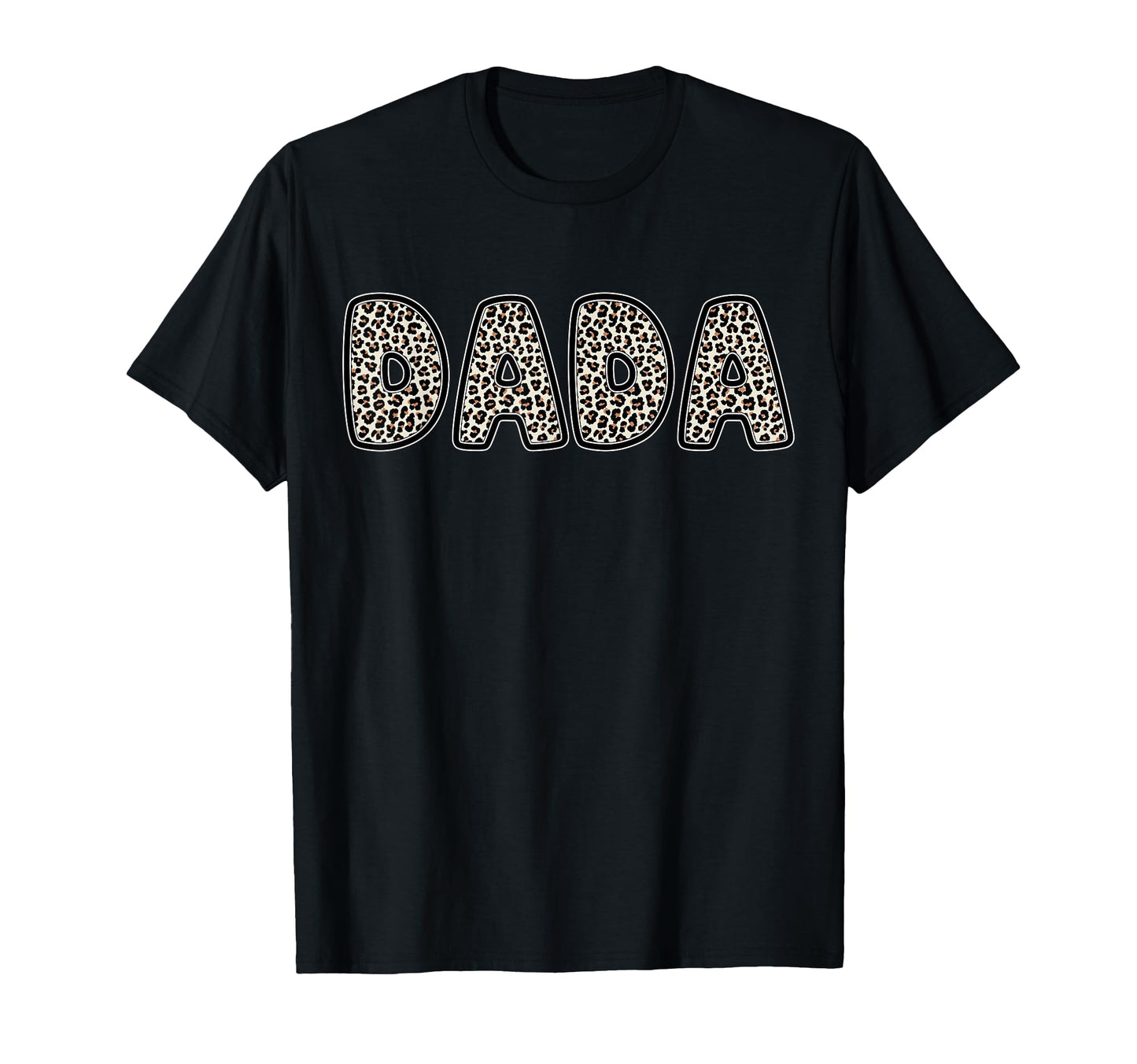 Dada Leopard Family Matching Fathers T-Shirt - Minimalist Print for Adults - T-Shirt, Sweatshirt, Hoodie