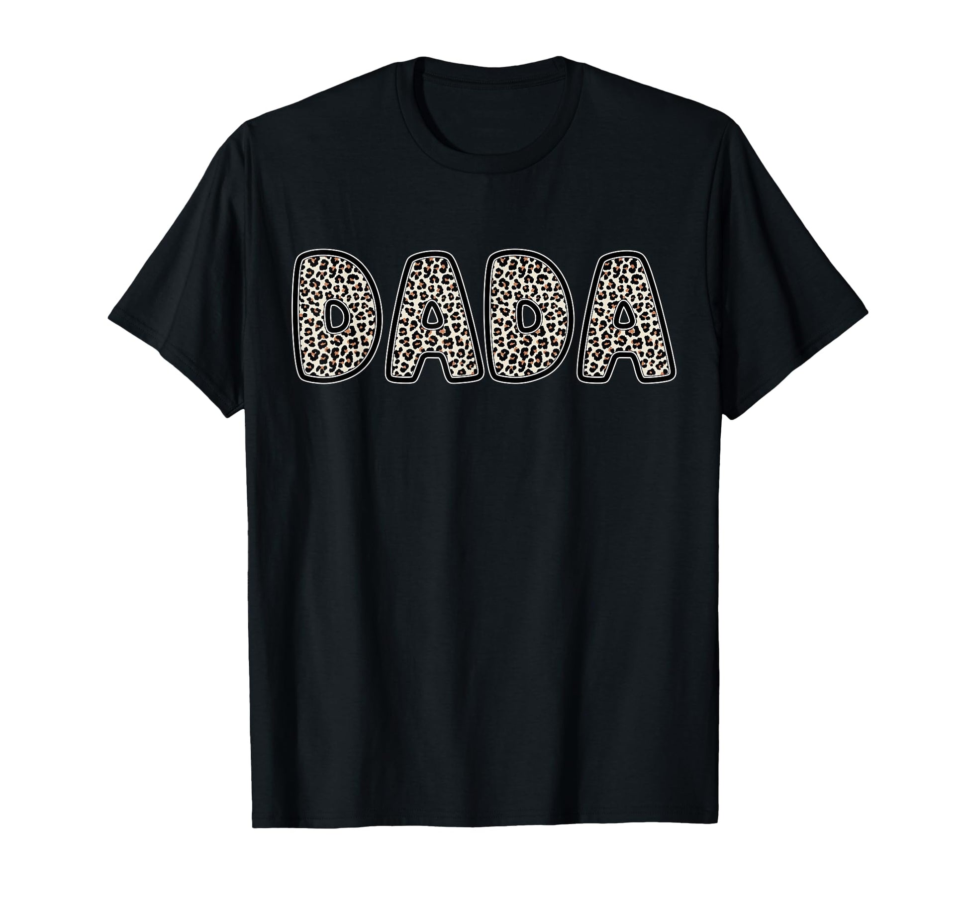 Dada Leopard Family Matching Fathers T-Shirt - Minimalist Print for Adults - T-Shirt, Sweatshirt, Hoodie