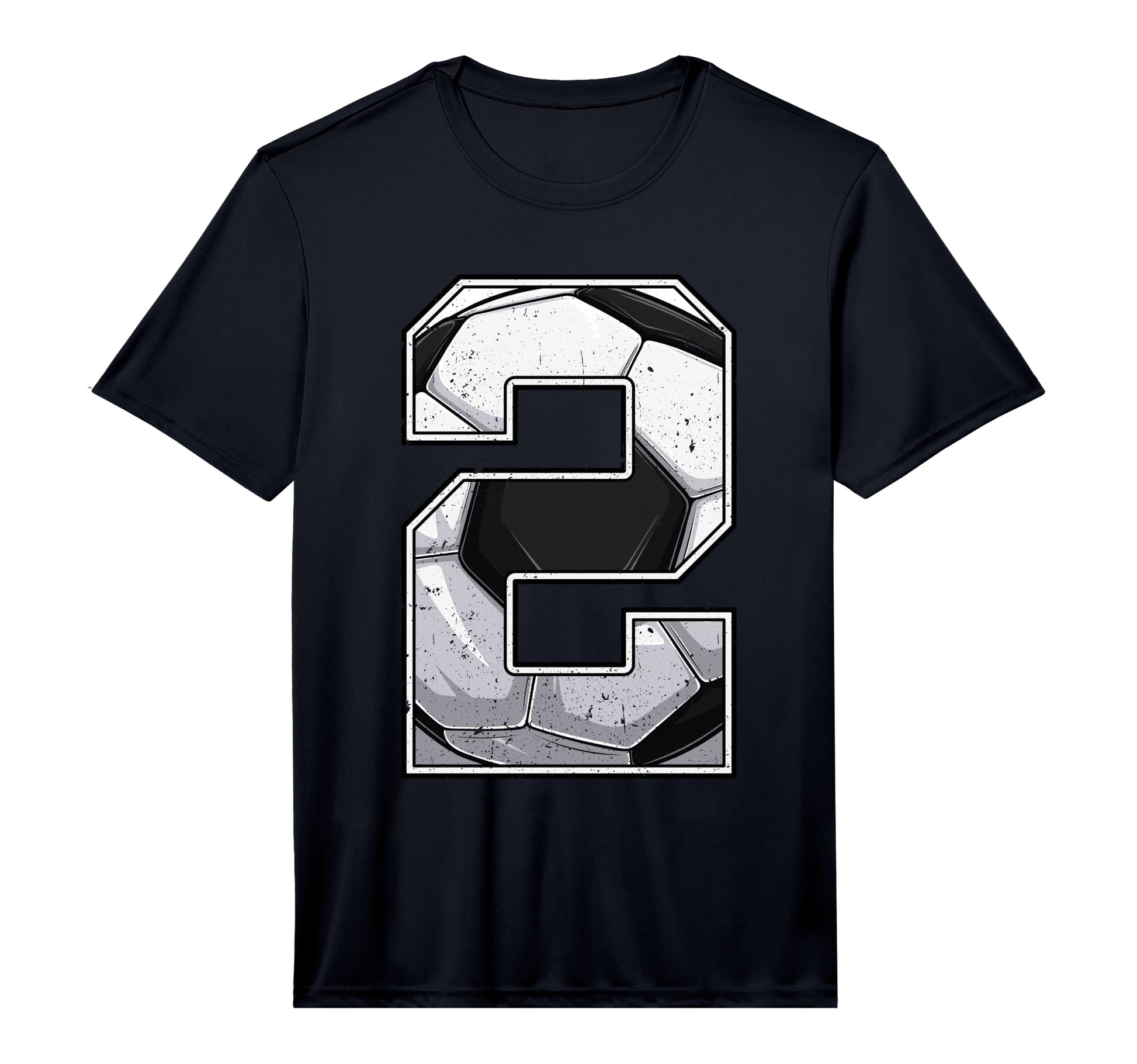 Soccer Second 2Nd Birthday Two 2 T-Shirt - Fun Novelty Design for Adults - T-Shirt, Sweatshirt, Hoodie