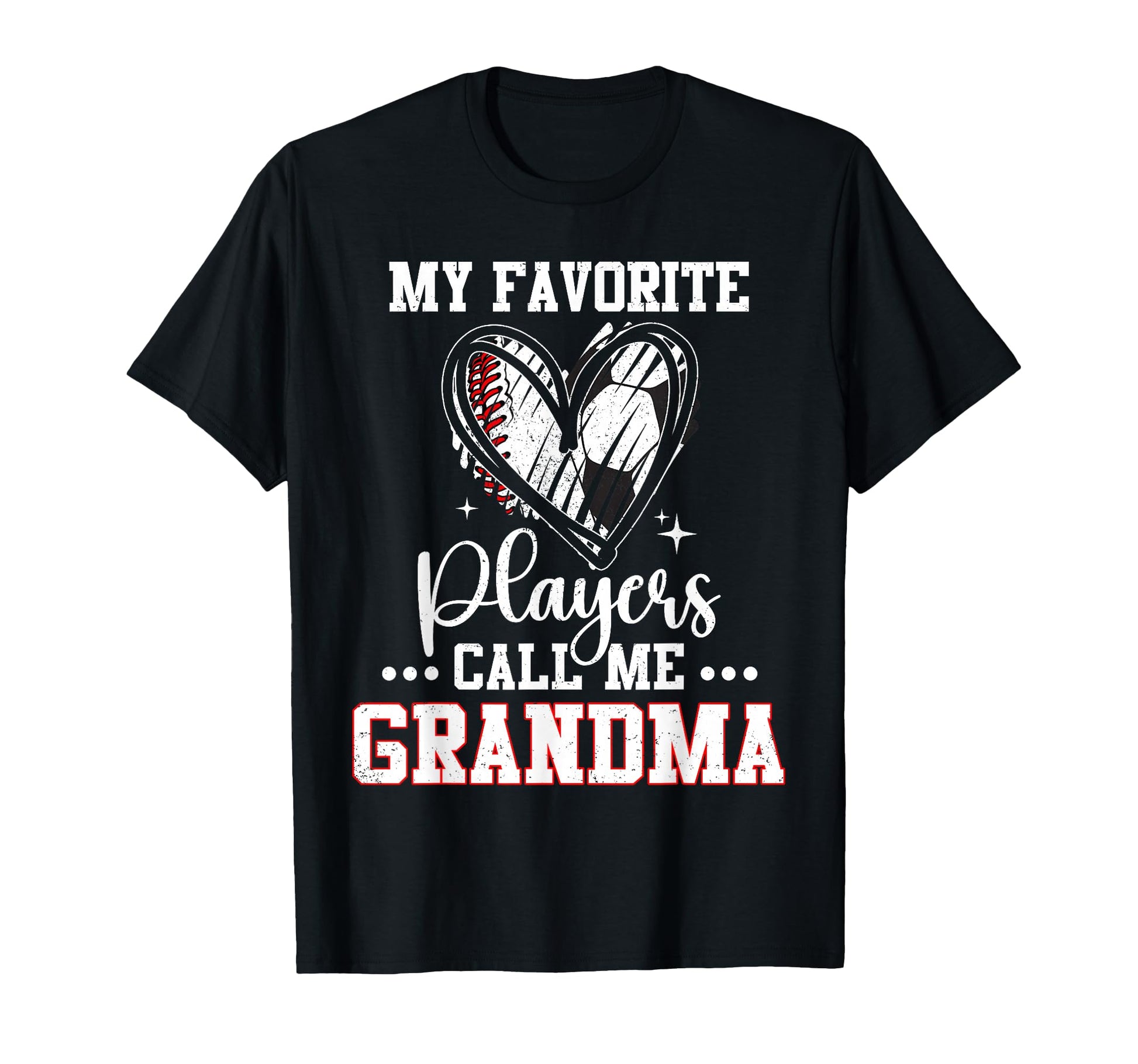 My Favorite Baseball Soccer Ball T-Shirt - Fun Novelty Design for Adults - T-Shirt, Sweatshirt, Hoodie