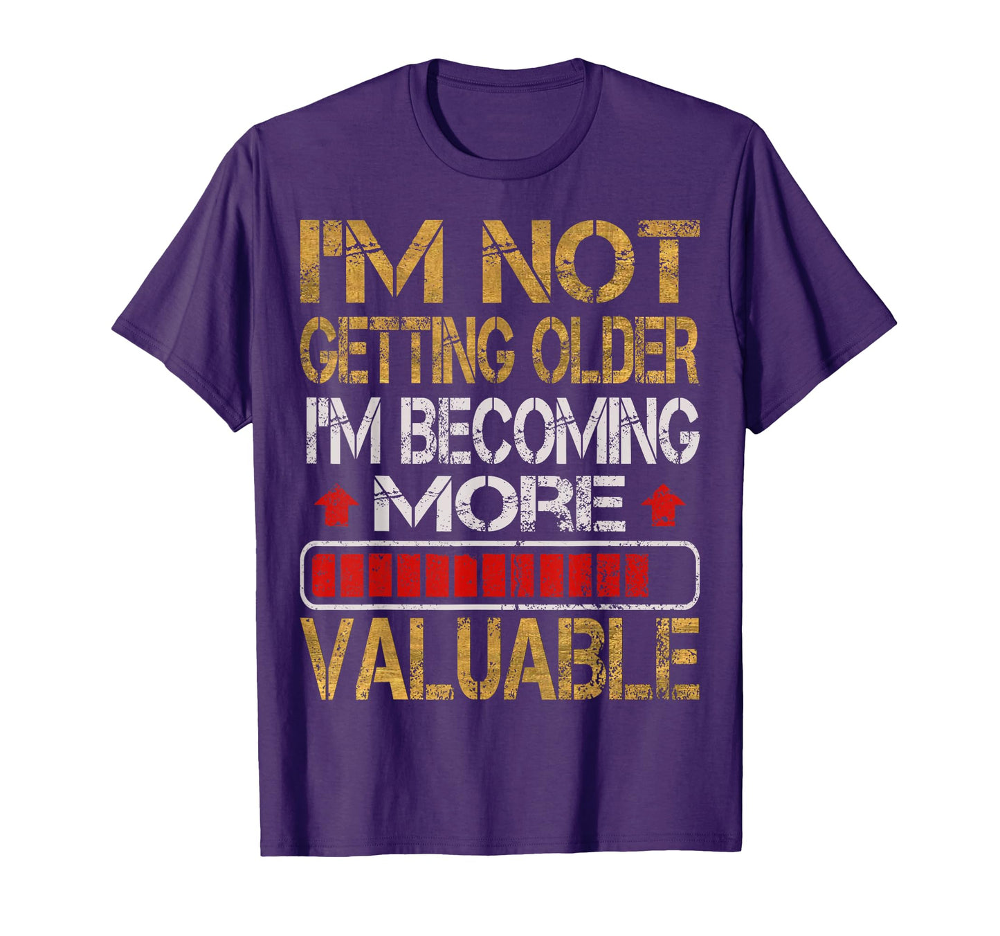 Funny Tees Im Not Getting Older Dad Gift T-Shirt - Unique Graphic Unisex - T-Shirt, Sweatshirt, Hoodie