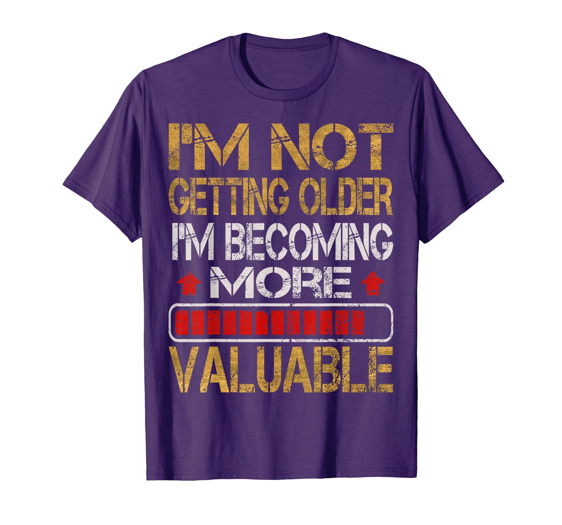 Funny Tees Im Not Getting Older Dad Gift T-Shirt - Unique Graphic Unisex - T-Shirt, Sweatshirt, Hoodie