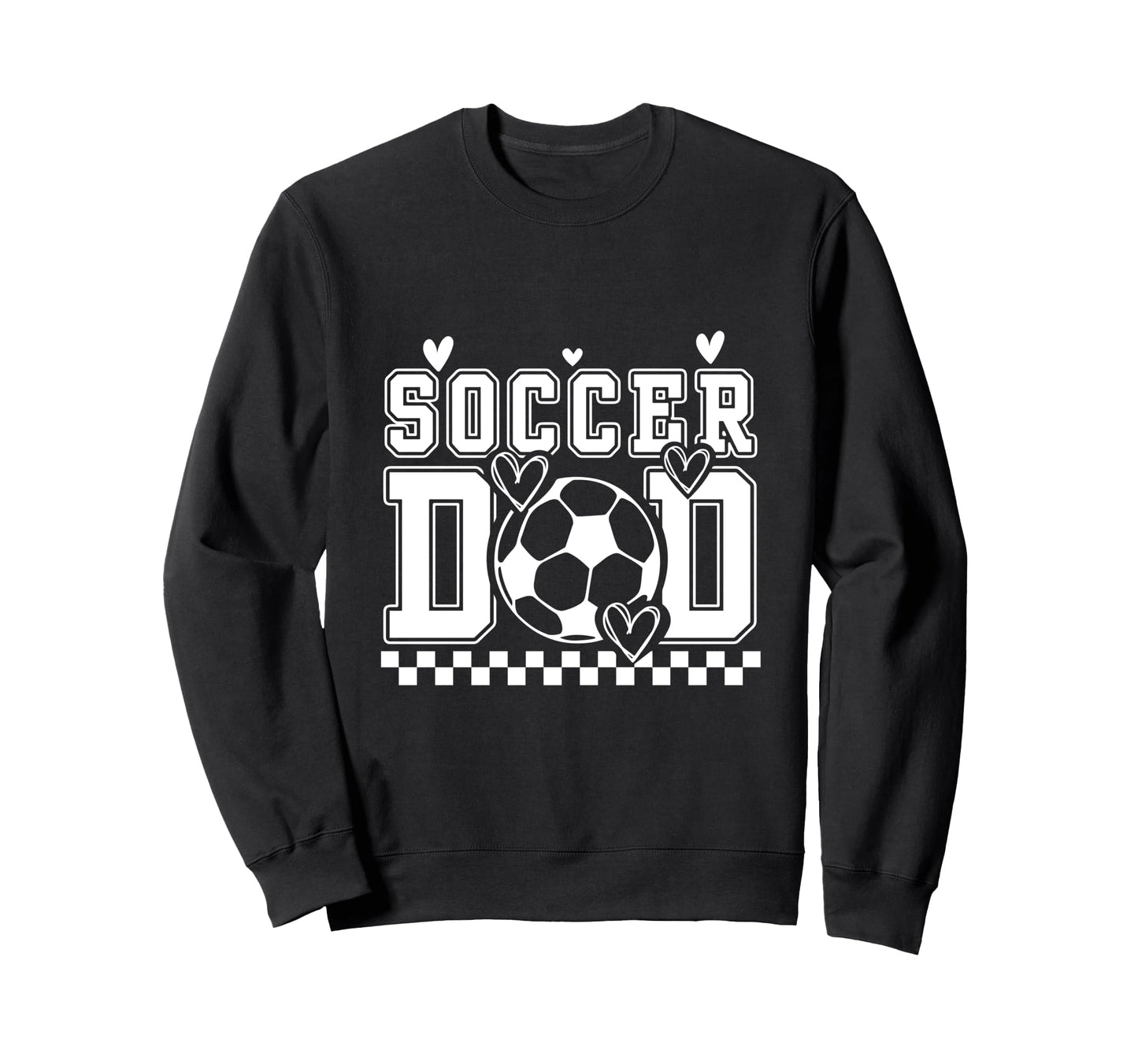 Soccer Dad Football Dad Sport Day Sweatshirt - Minimalist Print for Adults - T-Shirt, Sweatshirt, Hoodie