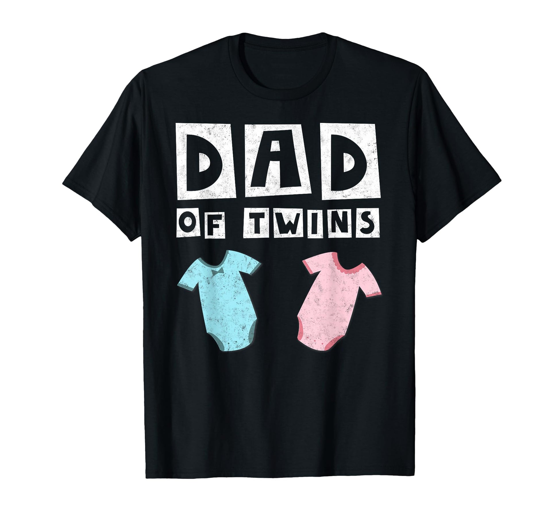 Dad Twins Fathers Day Dad Father T-Shirt - Fun Novelty Design for Adults - T-Shirt, Sweatshirt, Hoodie