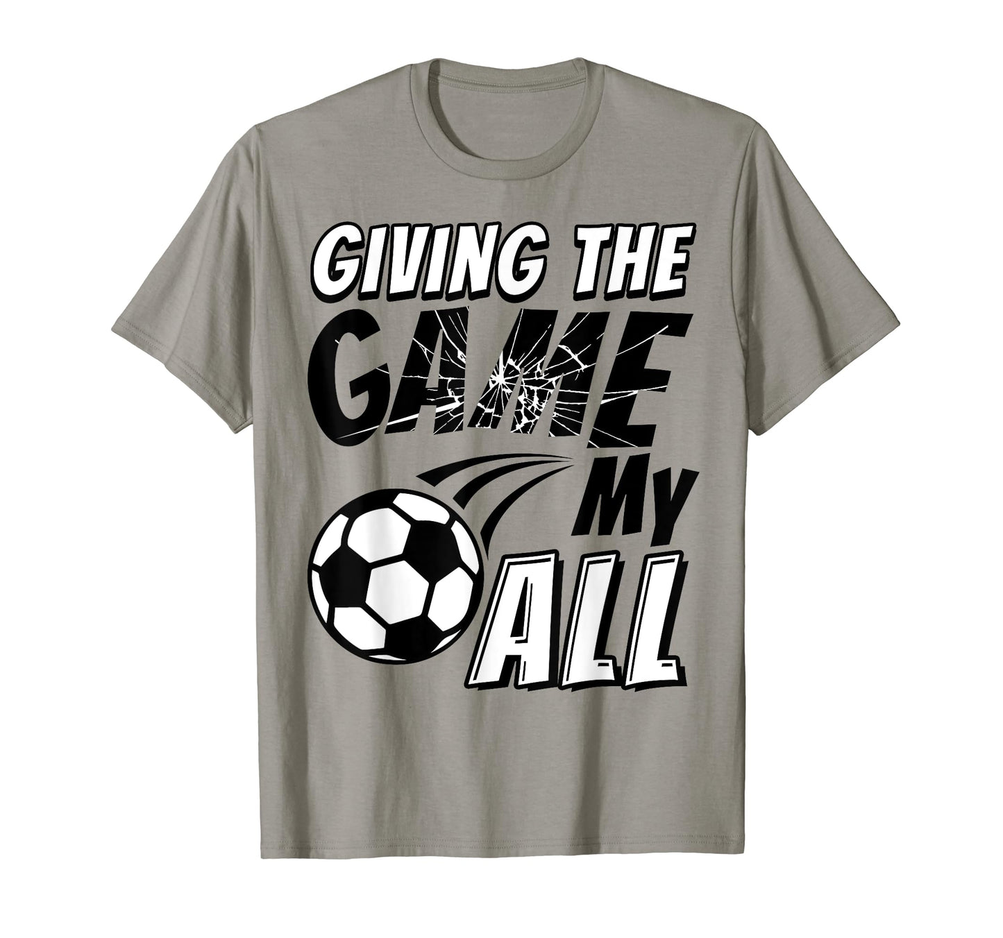 Motivational Soccer Game Enthusiast T-Shirt - Minimalist Print Unisex - T-Shirt, Sweatshirt, Hoodie