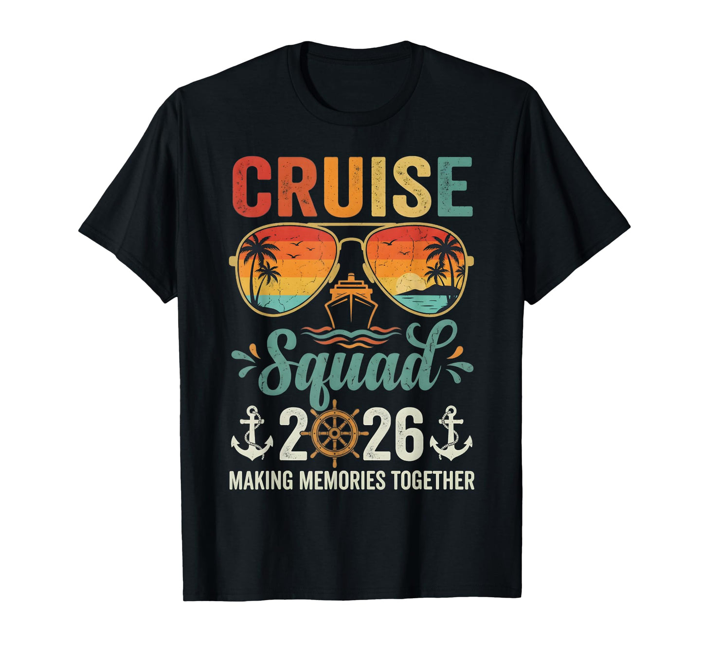 Cruise Squad 2026 Summer Vacation T-Shirt - Streetwear Style Unisex - T-Shirt, Sweatshirt, Hoodie