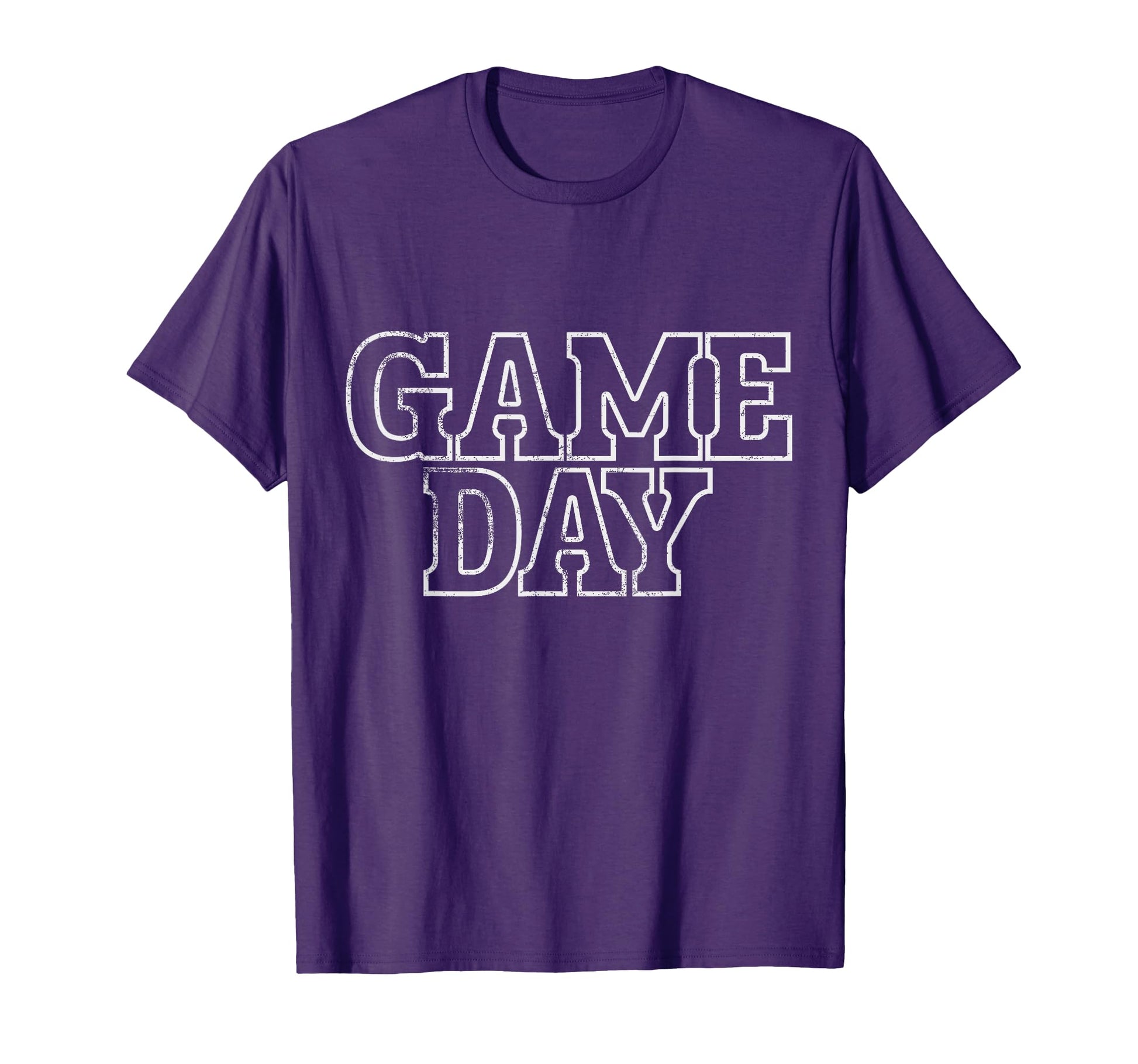 Purple Game Day Football Basketball T-Shirt - Graphic Print for Adults - T-Shirt, Sweatshirt, Hoodie