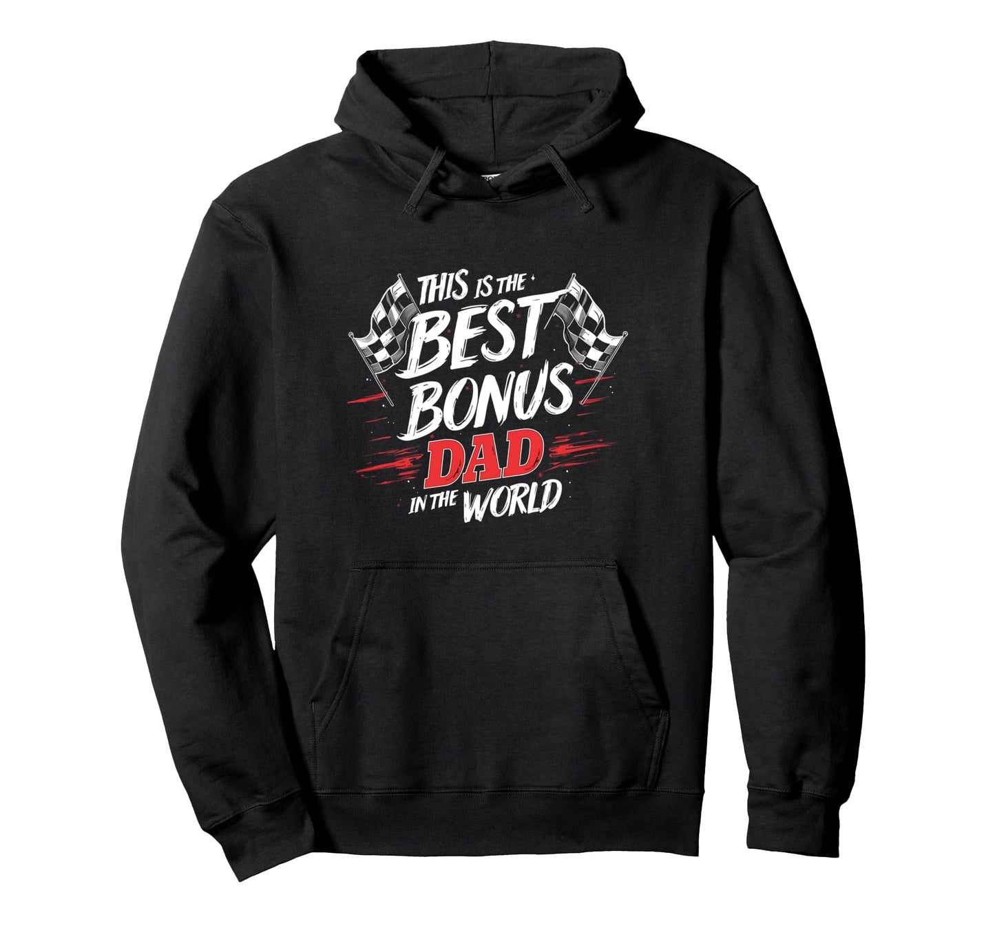 Best Bonus Dad Birthday Wedding Gift Hoodie - Graphic Print Unisex - T-Shirt, Sweatshirt, Hoodie