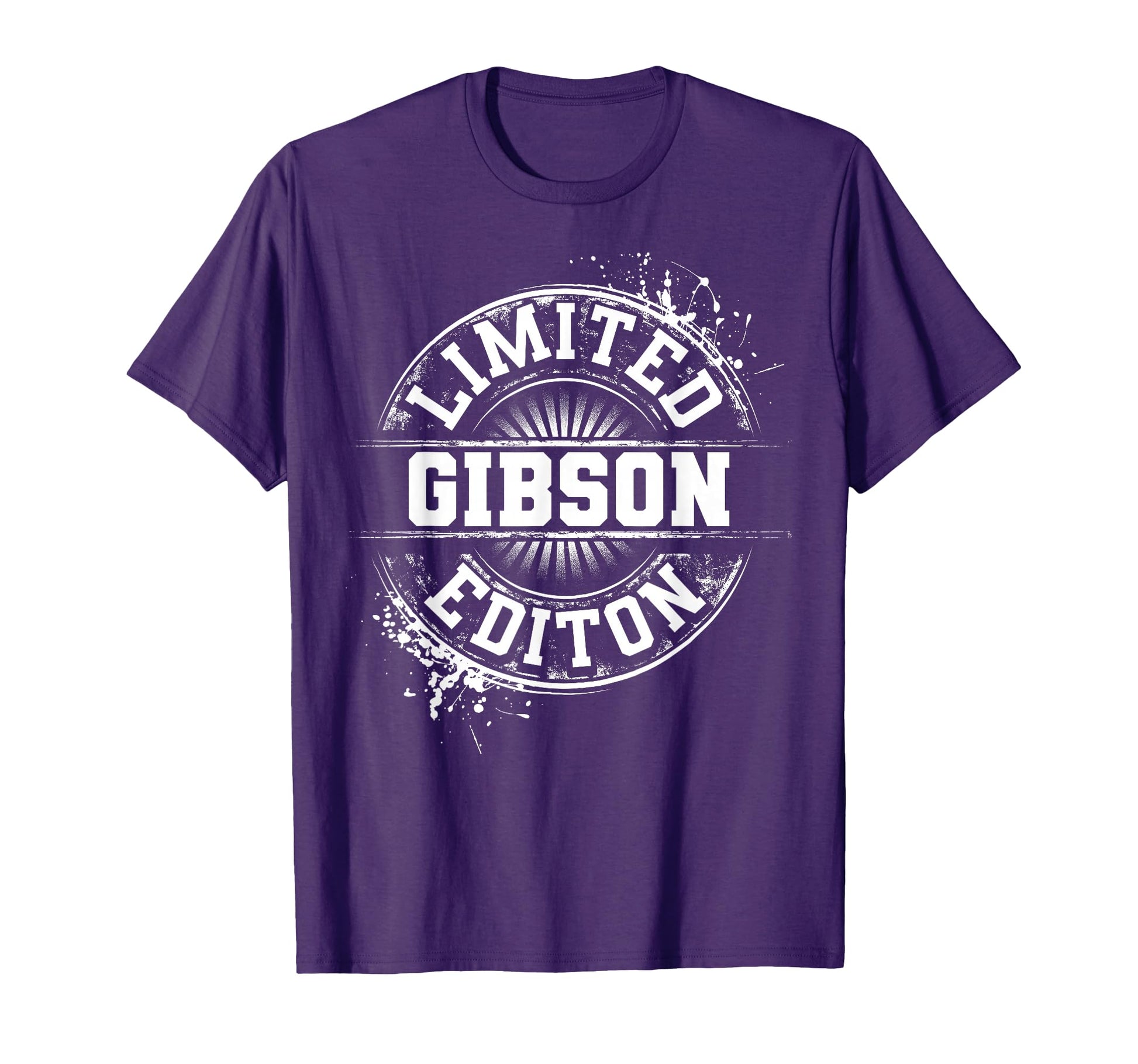 Gibson Personalized Last Name Custom T-Shirt - Unique Graphic for Adults - T-Shirt, Sweatshirt, Hoodie