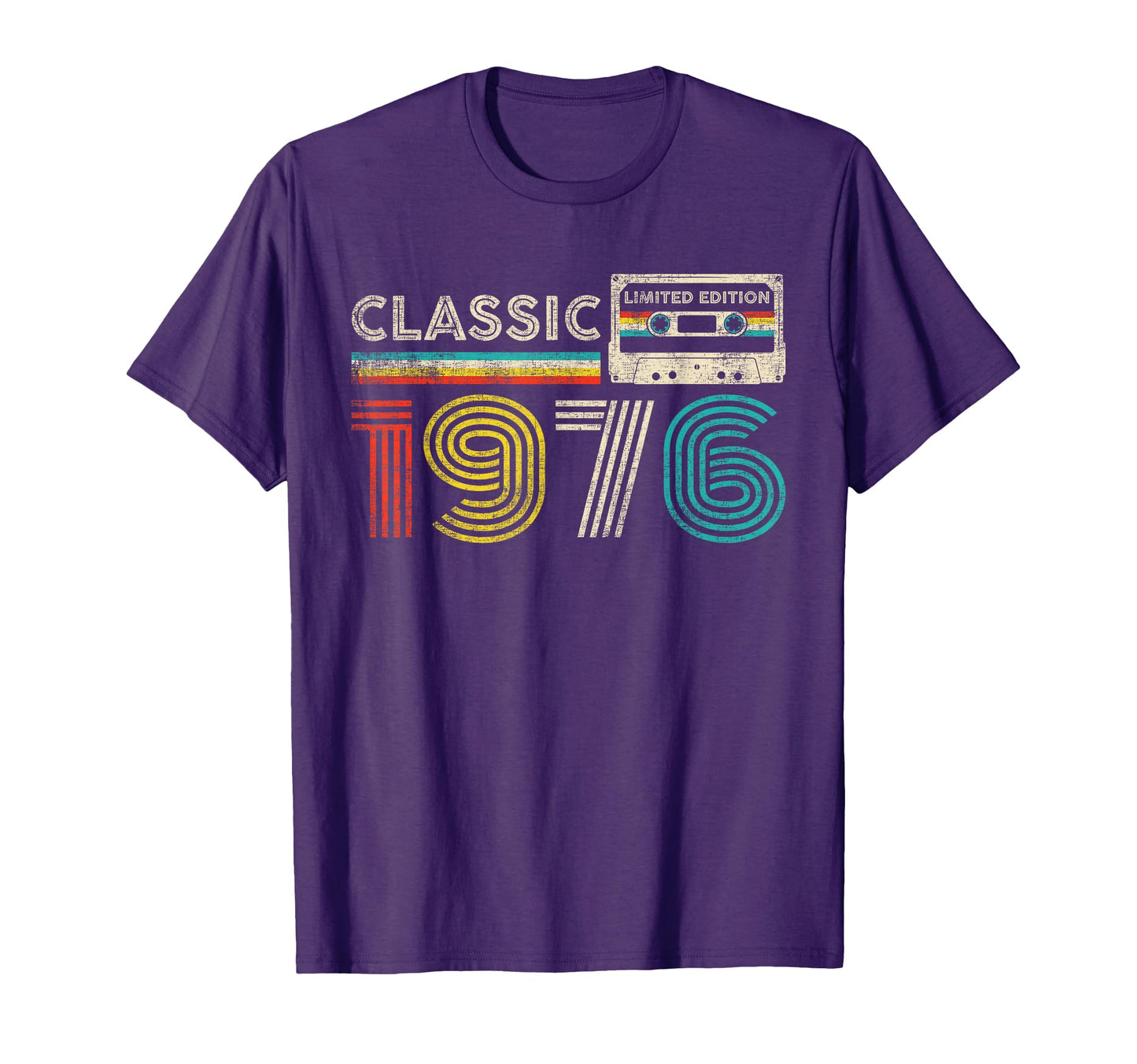 1976 Birthday 1976 Cassette Tape T-Shirt - Trendy Graphic Unisex - T-Shirt, Sweatshirt, Hoodie