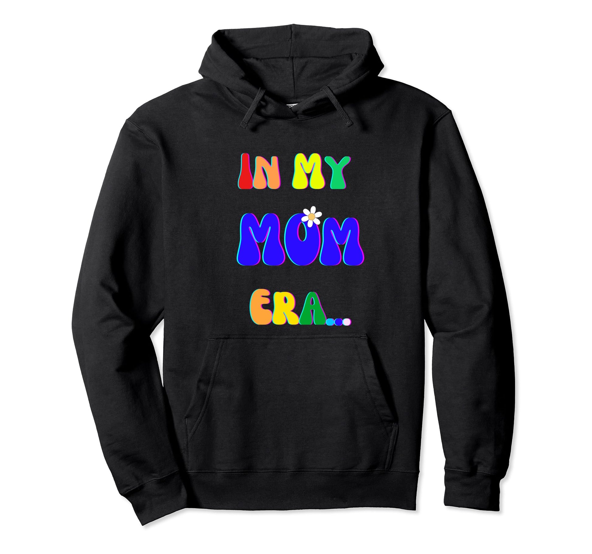 My Mom Era 1980S Bubble Letter Hoodie - Fun Novelty Design Unisex - T-Shirt, Sweatshirt, Hoodie