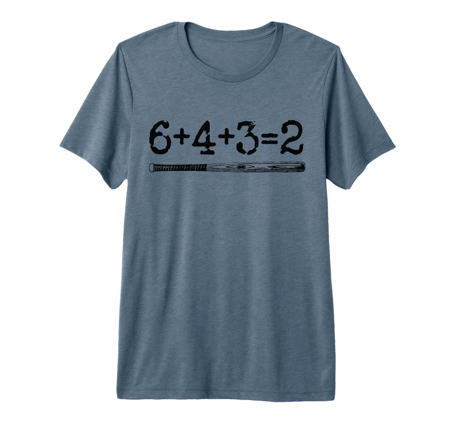 Double Play 6 4 3 2 Baseball T-Shirt - Casual Everyday Wear for Adults - T-Shirt, Sweatshirt, Hoodie