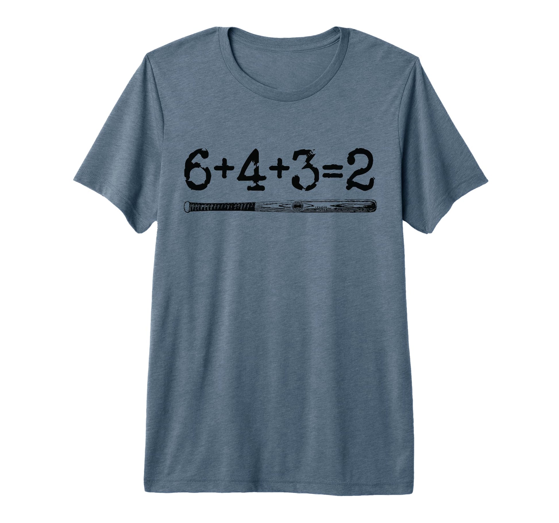 Double Play 6 4 3 2 Baseball T-Shirt - Casual Everyday Wear for Adults - T-Shirt, Sweatshirt, Hoodie