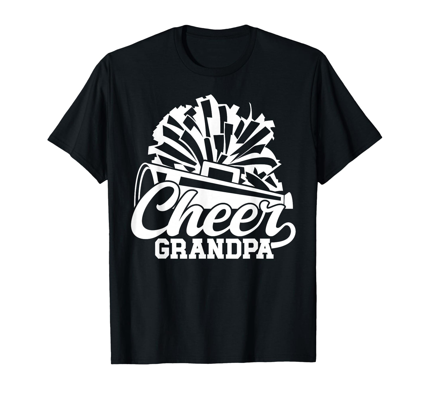 Cheer Grandpa Cheerleading T-Shirt - Custom Art Print for Adults - T-Shirt, Sweatshirt, Hoodie