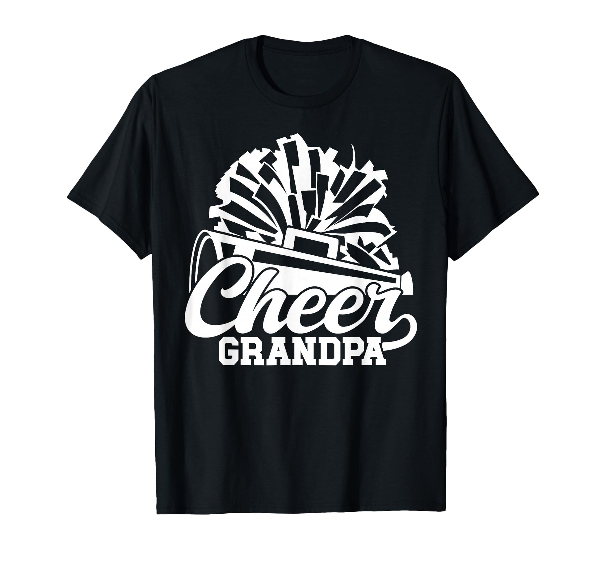 Cheer Grandpa Cheerleading T-Shirt - Custom Art Print for Adults - T-Shirt, Sweatshirt, Hoodie