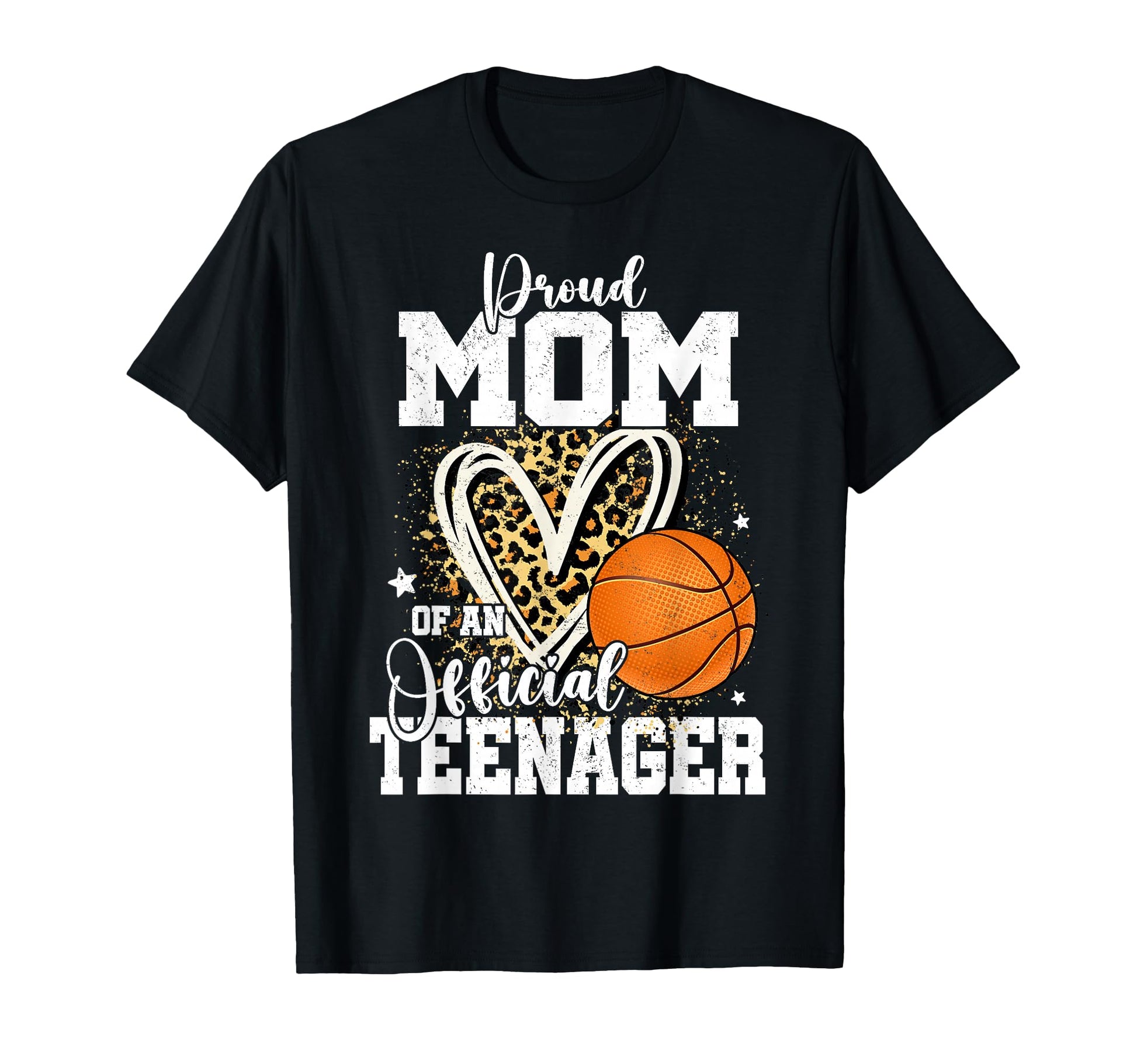 Proud Mom Teenager 13Th Birthday T-Shirt - Custom Art Print Men Women - T-Shirt, Sweatshirt, Hoodie