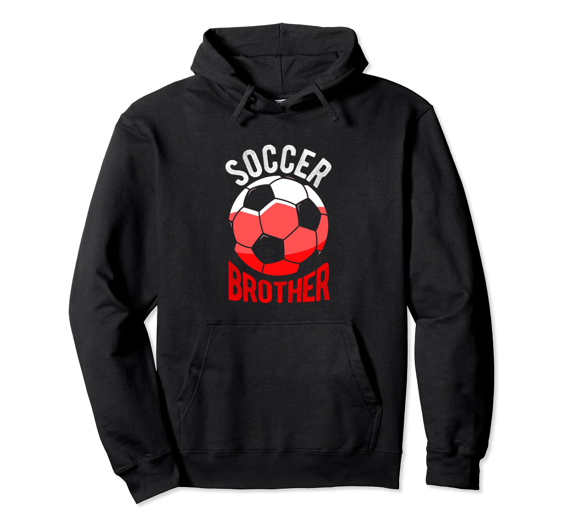 Soccer Brother Soccer Football Gift Hoodie - Unique Graphic Unisex - T-Shirt, Sweatshirt, Hoodie