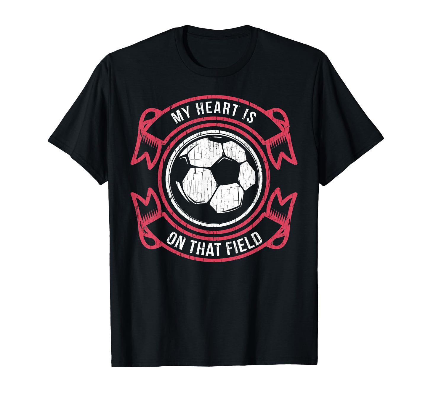 My Heart Is That Field Soccer Mom T-Shirt - Streetwear Style Men Women - T-Shirt, Sweatshirt, Hoodie