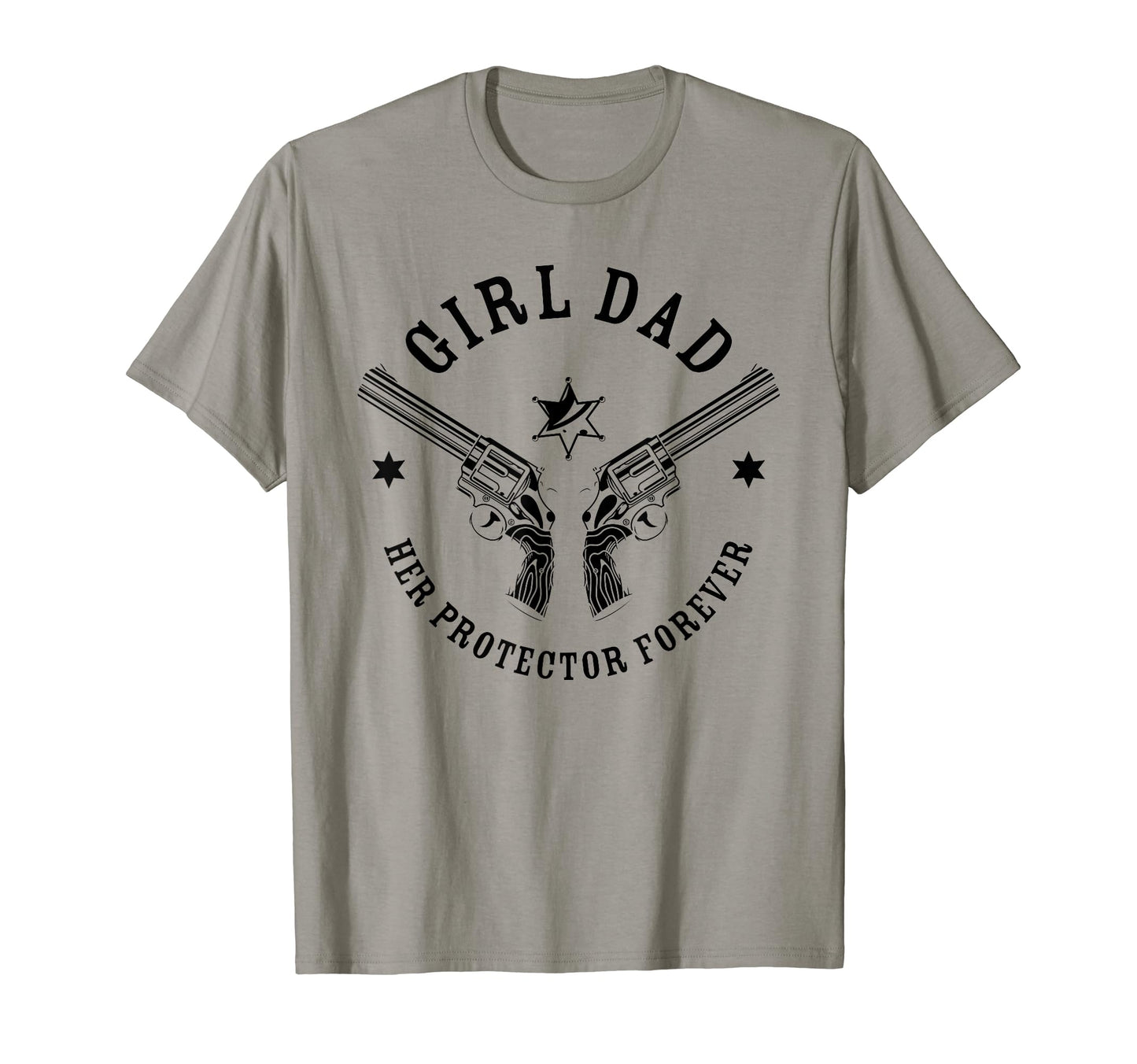 Dad Her Protector Forever Military T-Shirt - Minimalist Print Men Women - T-Shirt, Sweatshirt, Hoodie
