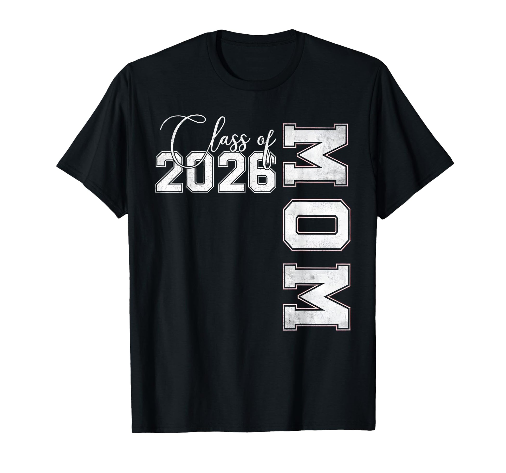 Mom Senior 2026 Proud Mom Class T-Shirt - Aesthetic Graphic for Adults - T-Shirt, Sweatshirt, Hoodie