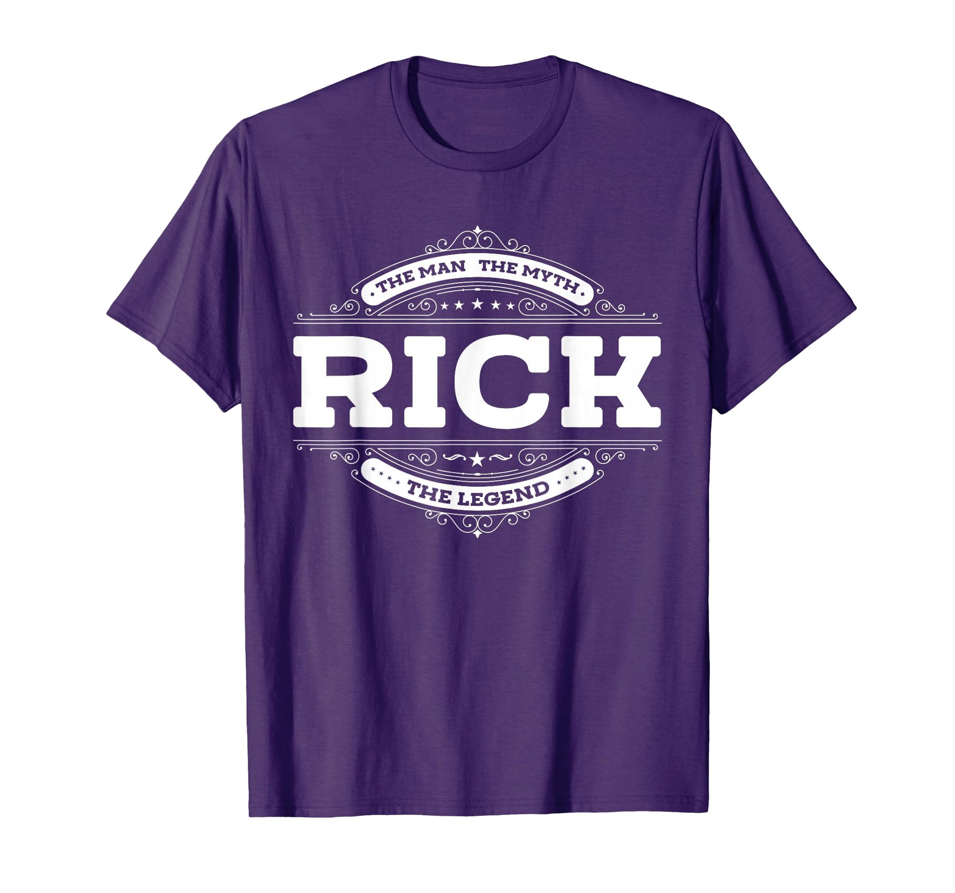 Rick Myth Legend Dad Grandpa Funny T-Shirt - Graphic Print Unisex - T-Shirt, Sweatshirt, Hoodie