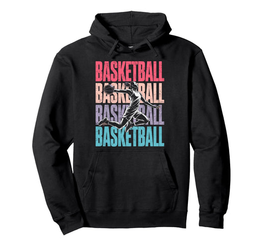 Basketball Player Slam Dunk Basketball Fans Hoodie - Novelty Apparel Unisex - T-Shirt, Sweatshirt, Hoodie