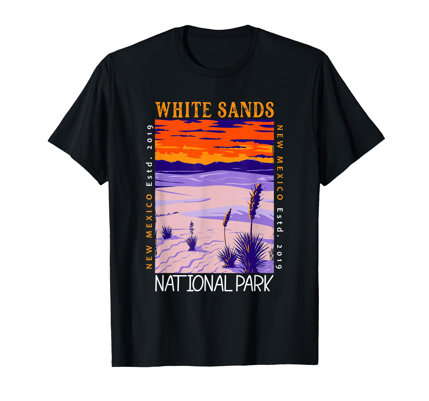 White Sands National Park New T-Shirt - Fun Novelty Design for Adults - T-Shirt, Sweatshirt, Hoodie