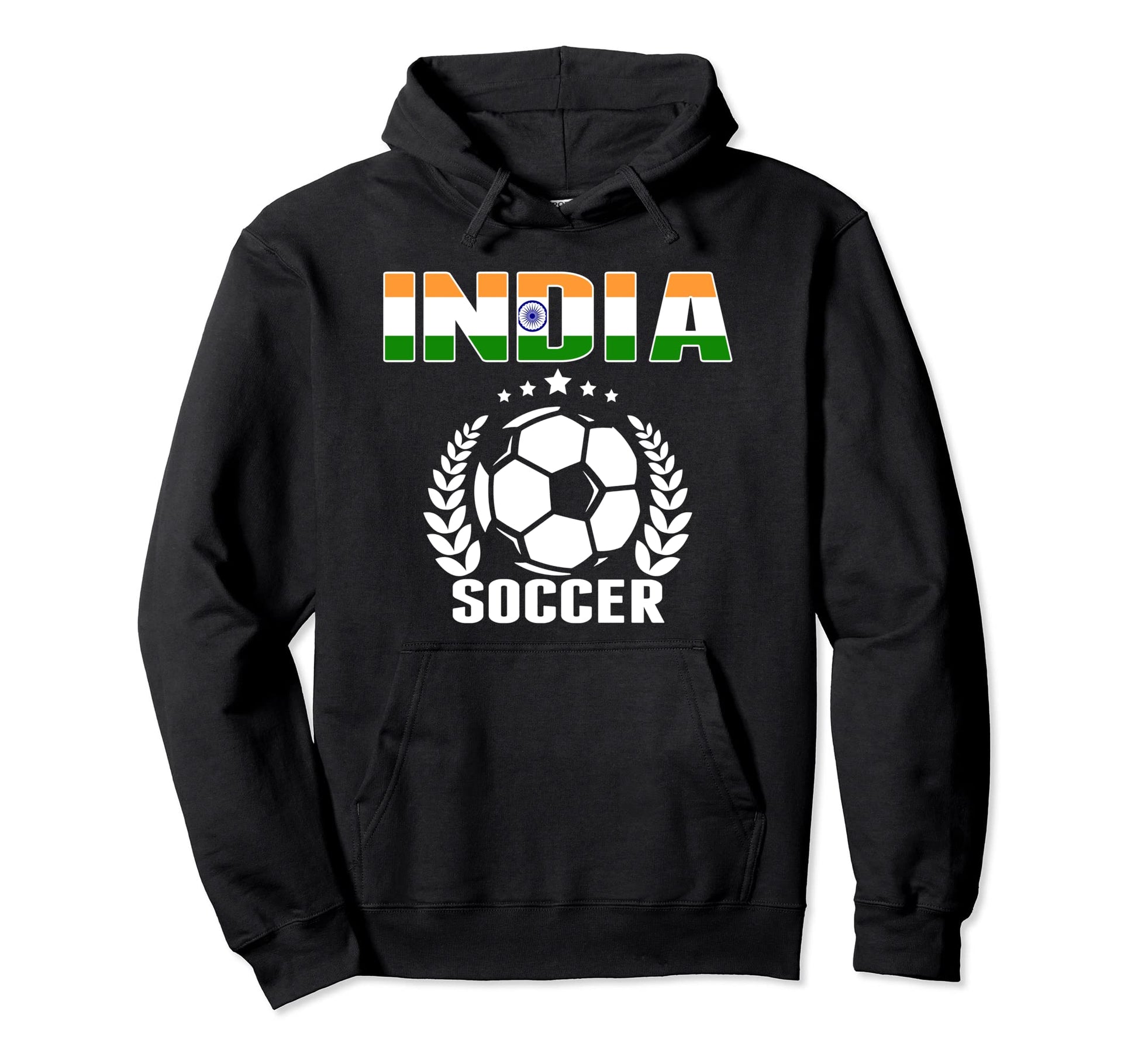 India Soccer Fans Jersey Proud Hoodie - Casual Everyday Wear Men Women - T-Shirt, Sweatshirt, Hoodie