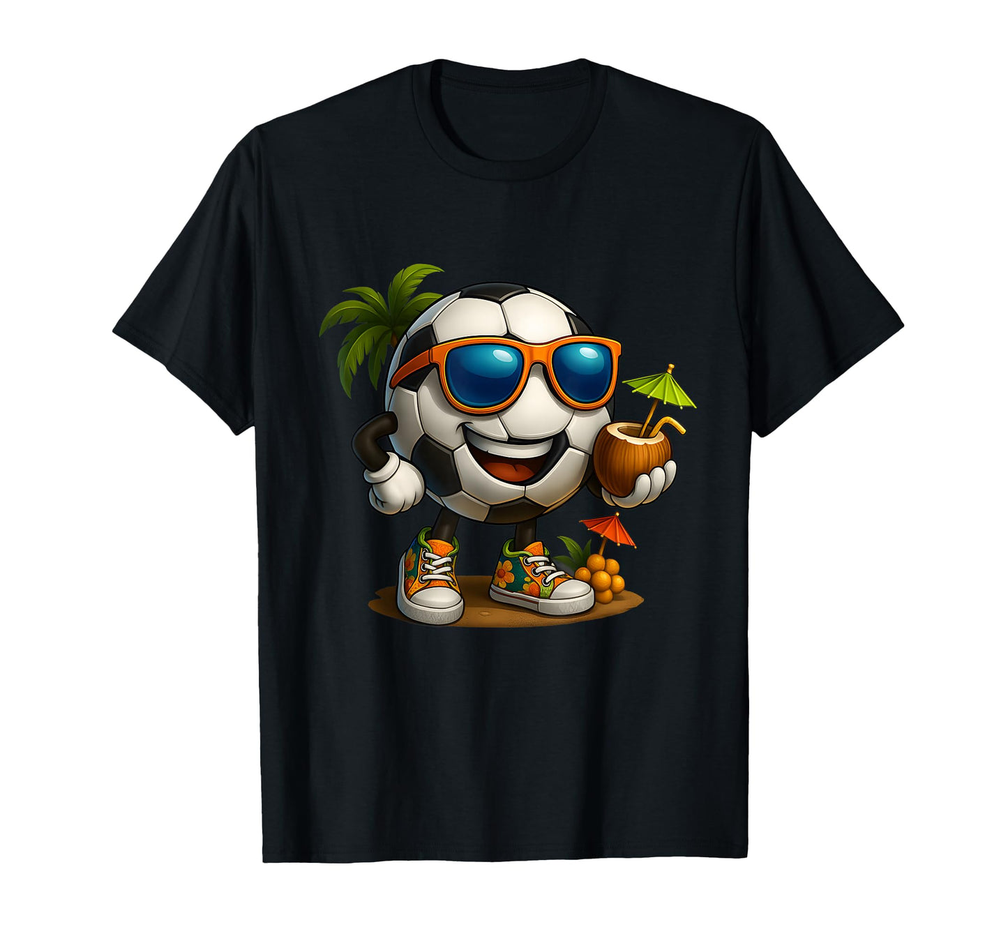 Funny Hawaii Soccer Ball Hawaiian T-Shirt - Streetwear Style Unisex - T-Shirt, Sweatshirt, Hoodie