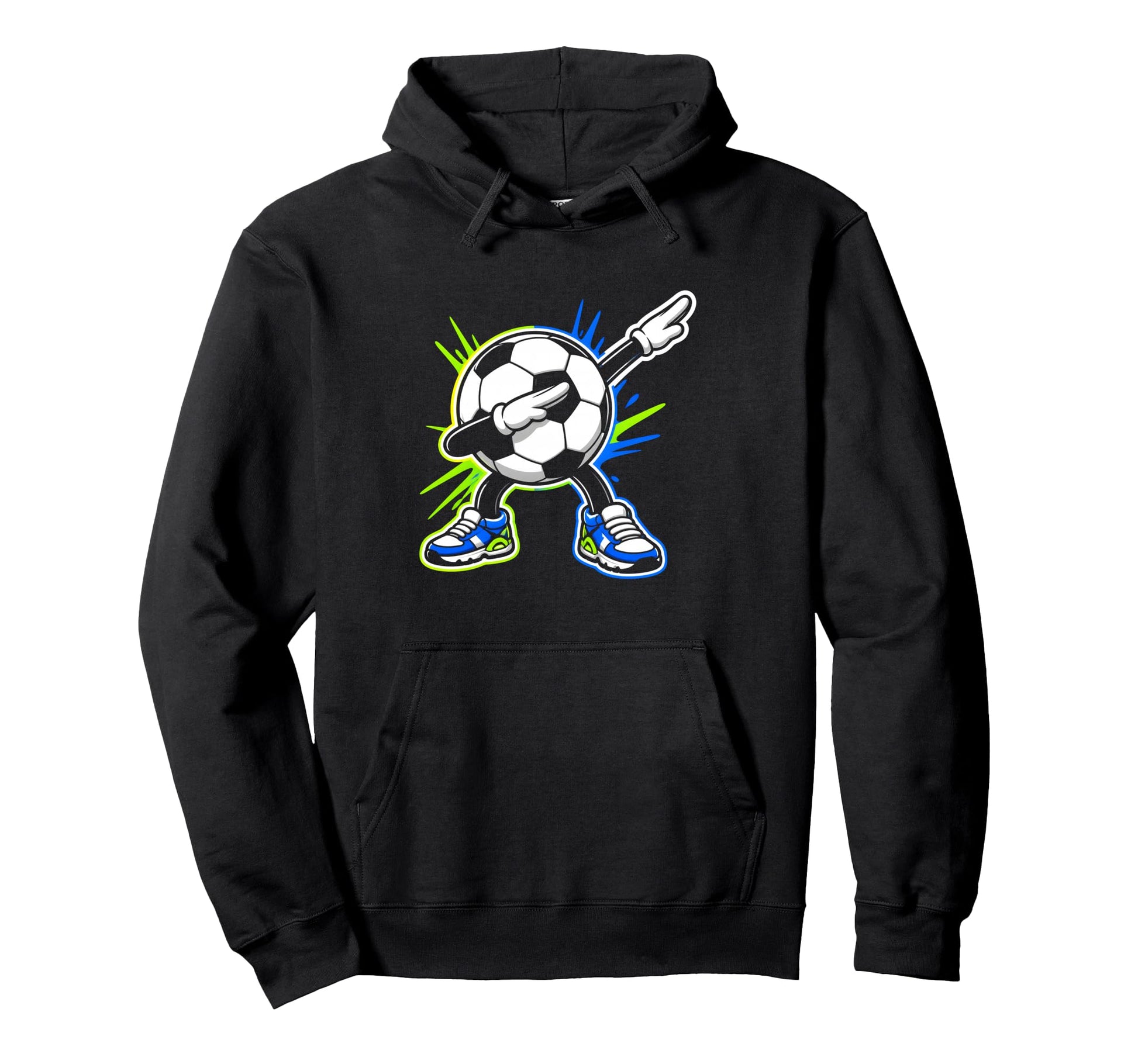 Dabbing Soccer Player Fan Gear Hoodie - Streetwear Style Men Women - T-Shirt, Sweatshirt, Hoodie