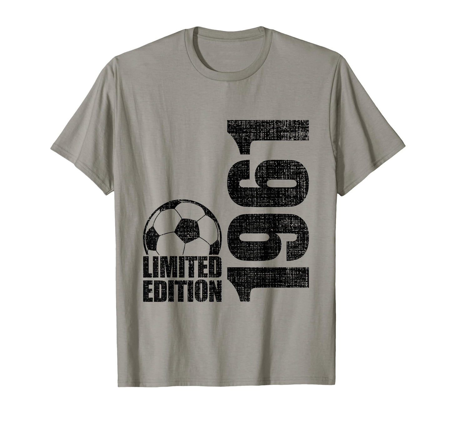 65 Years Old 1961 65Th Birthday Soccer T-Shirt - Trendy Graphic Unisex - T-Shirt, Sweatshirt, Hoodie