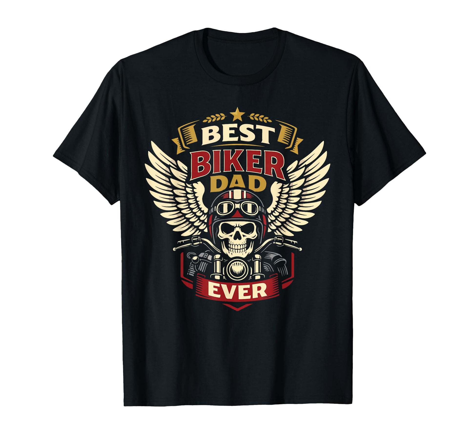 Motorcycle Biker Dad Best Biker Dad T-Shirt - Trendy Graphic Unisex - T-Shirt, Sweatshirt, Hoodie