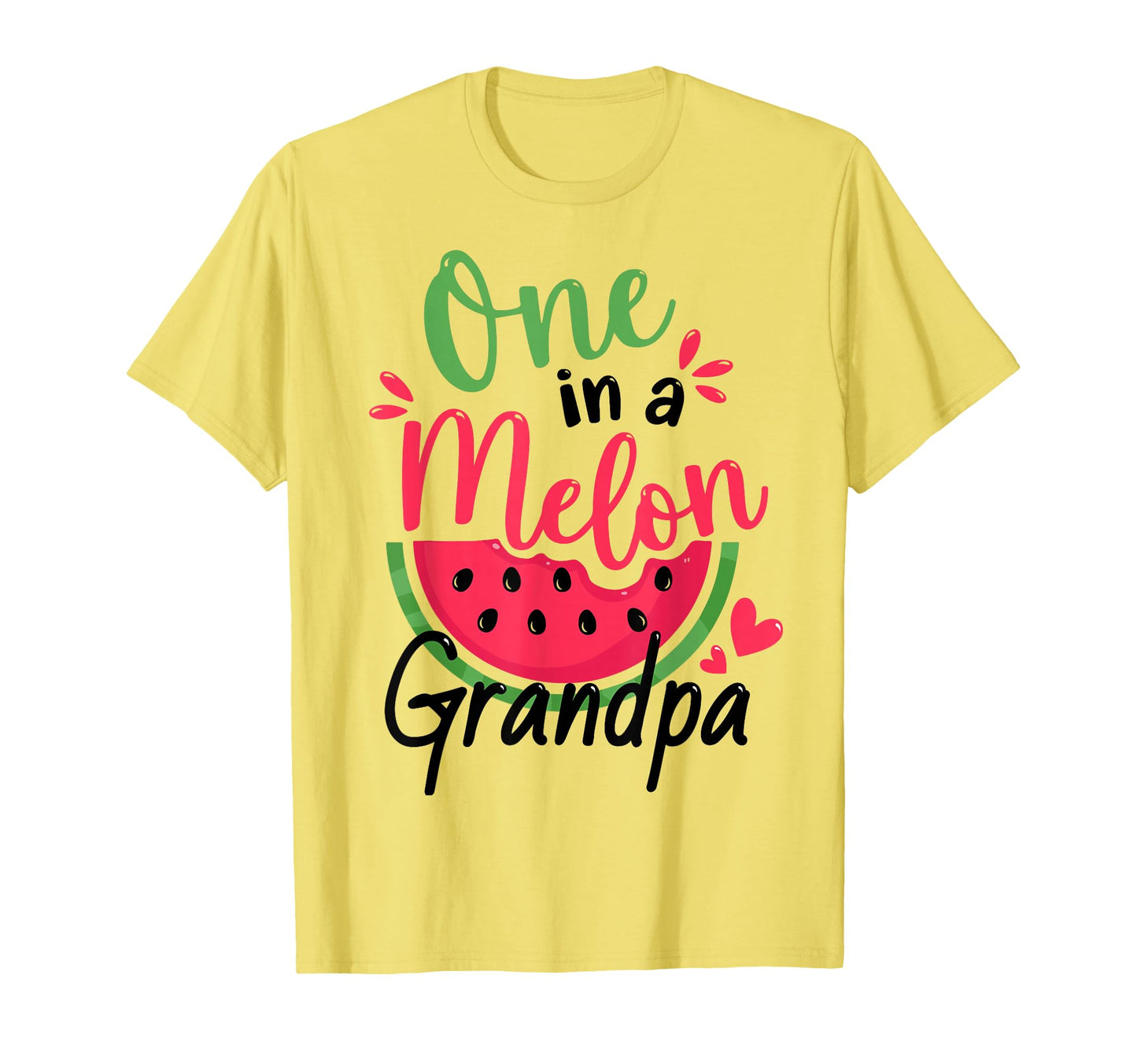 One Melon Grandpa 1St Birthday Party T-Shirt - Streetwear Style for Adults - T-Shirt, Sweatshirt, Hoodie