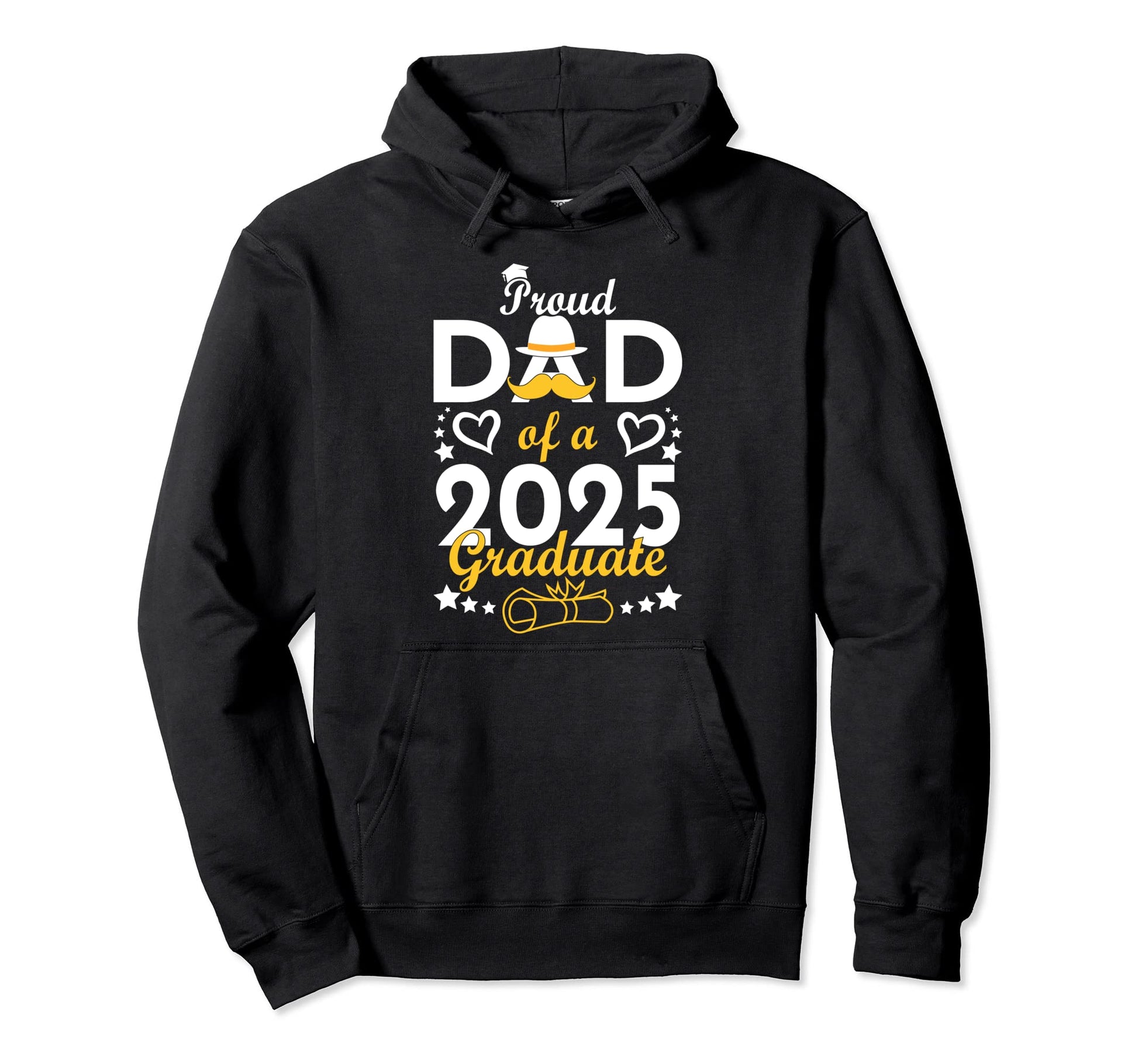 Class 2025 Proud Dad 2025 Graduate Hoodie - Streetwear Style Men Women - T-Shirt, Sweatshirt, Hoodie